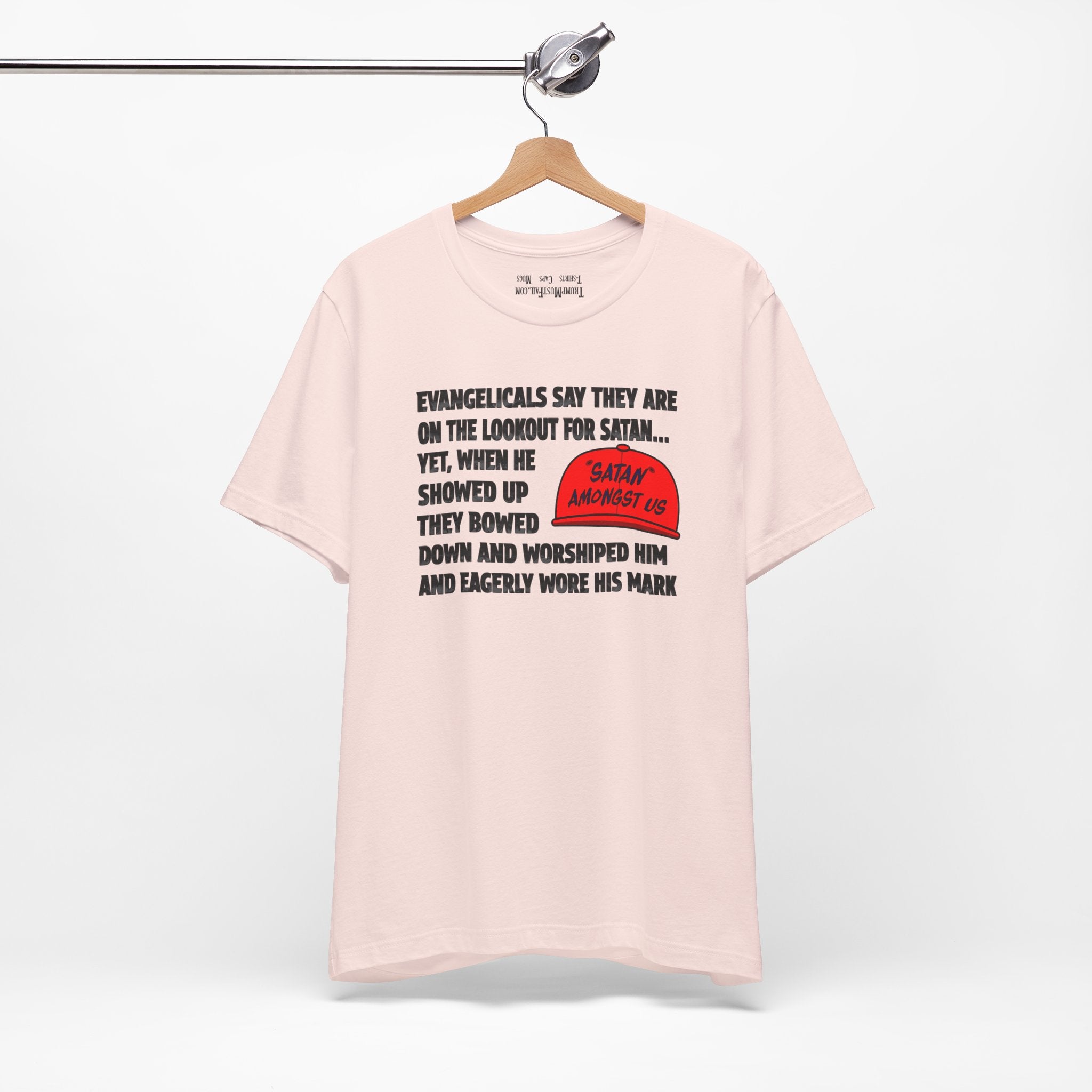 EVANGELICALS T-SHIRT/SOFT PINK