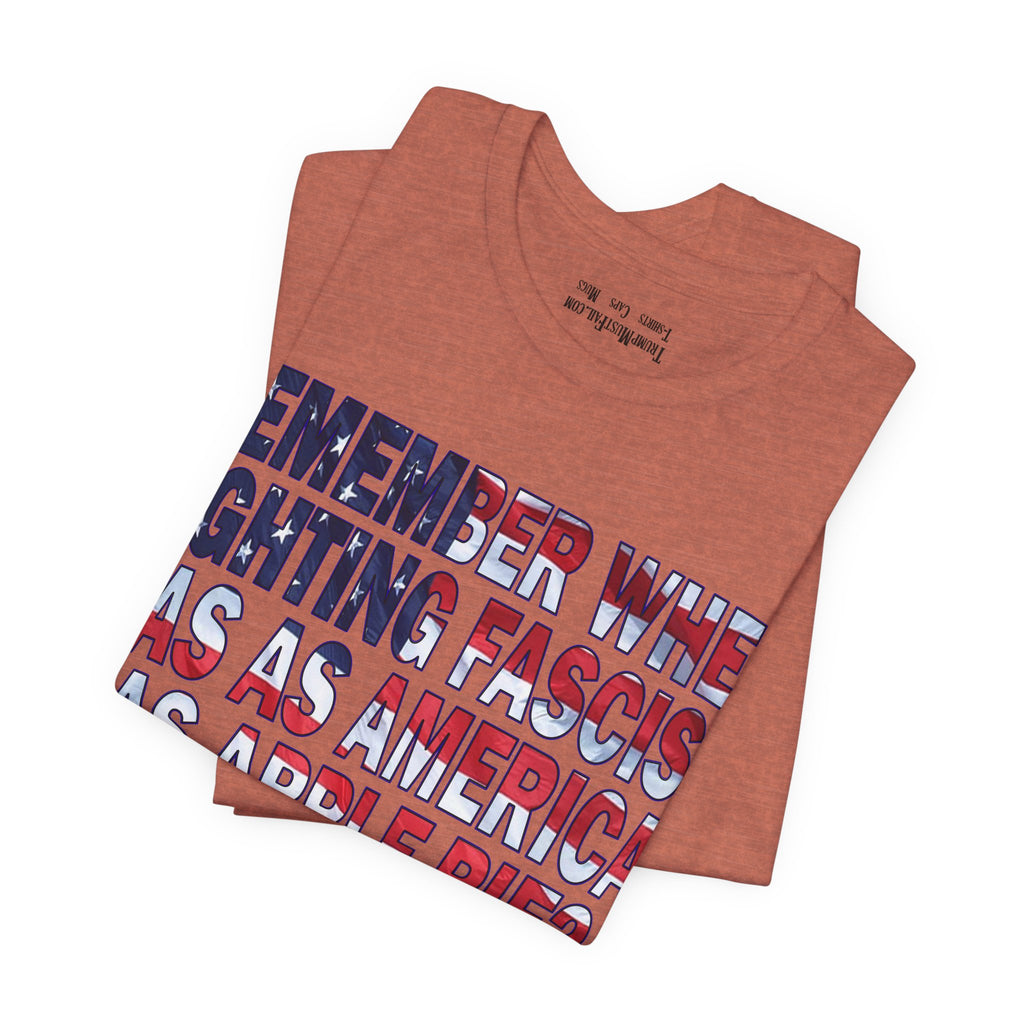 Apple Pie T-shirt/heather clay