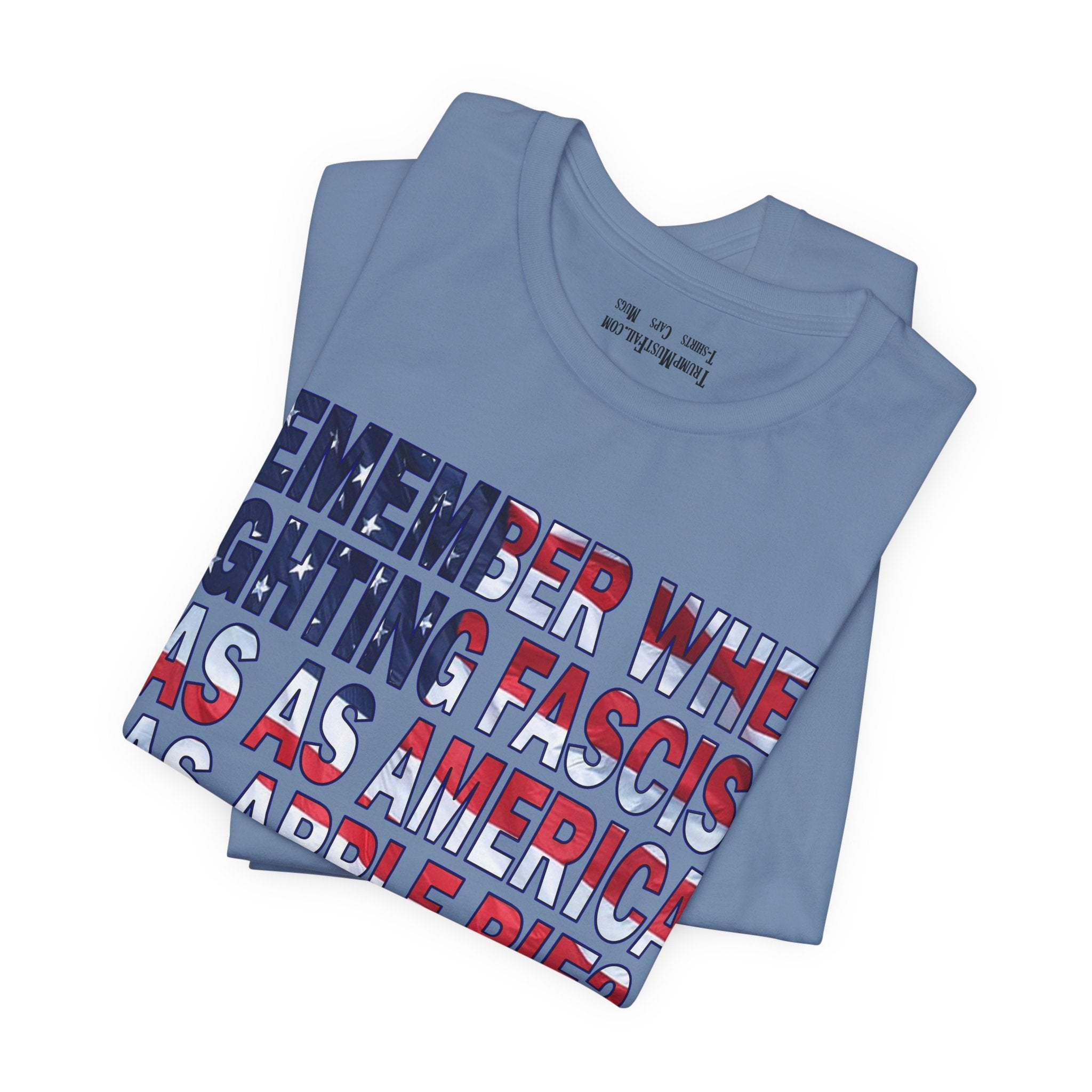 Apple Pie T-shirt/steel blue