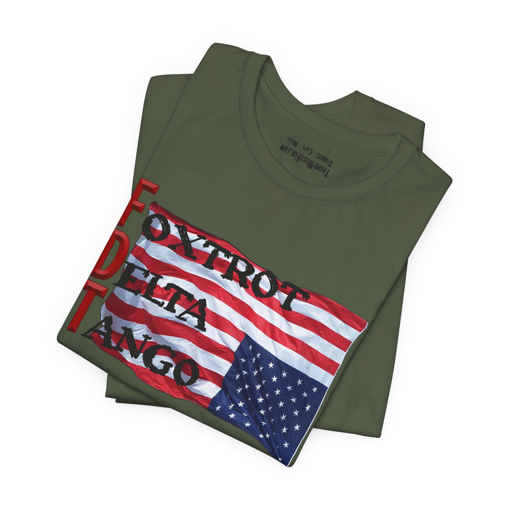 FOXTROT DELTA TANGO 2 T-SHIRT/MILITARY GREEN