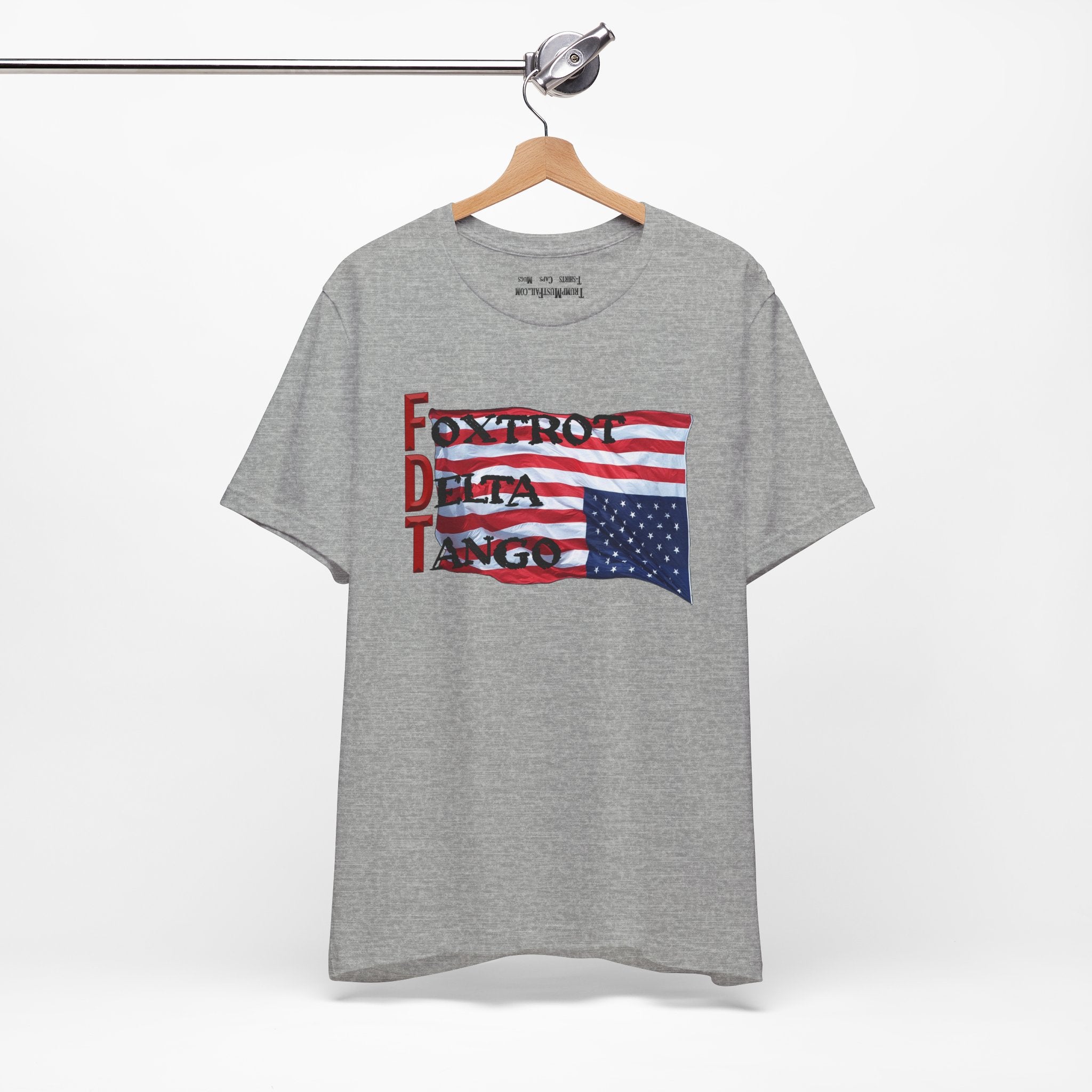 FOXTROT DELTA TANGO 2 T-SHIRT/ATHLETIC HEATHER