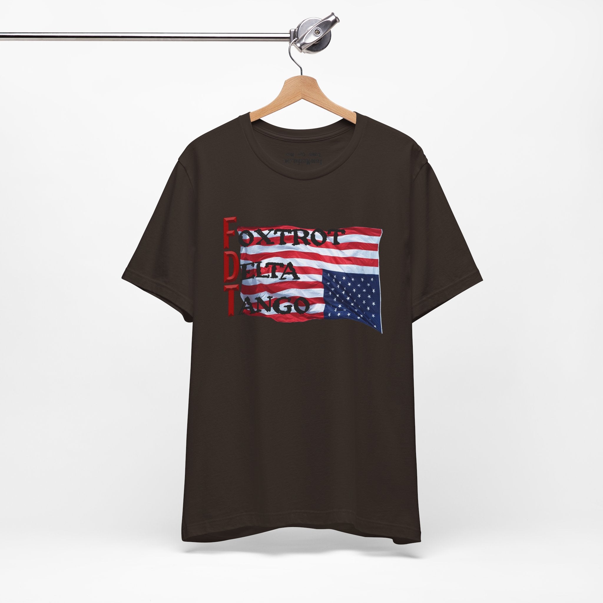 FOXTROT DELTA TANGO 2 T-SHIRT/BROWN