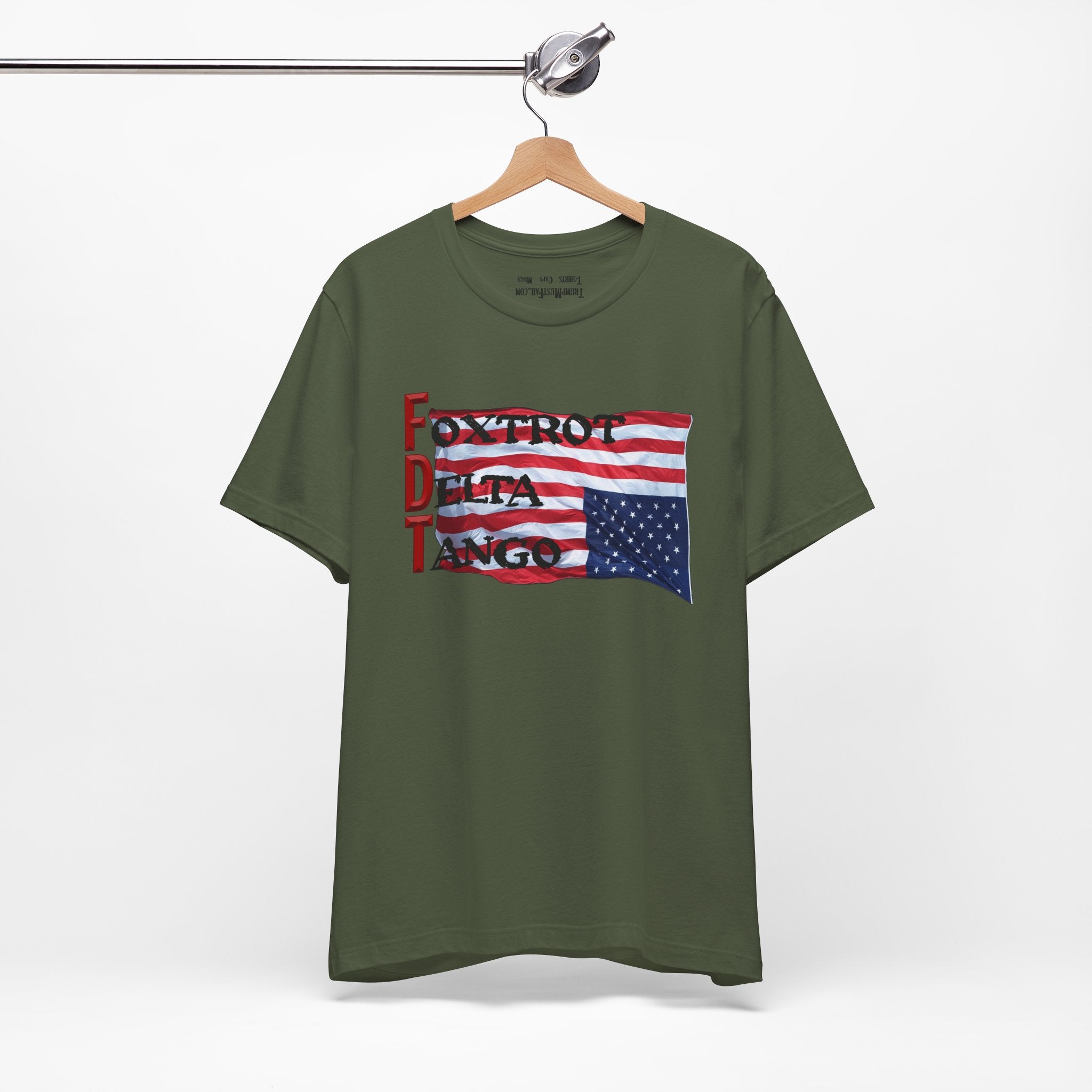 FOXTROT DELTA TANGO 2 T-SHIRT/MILITARY GREEN