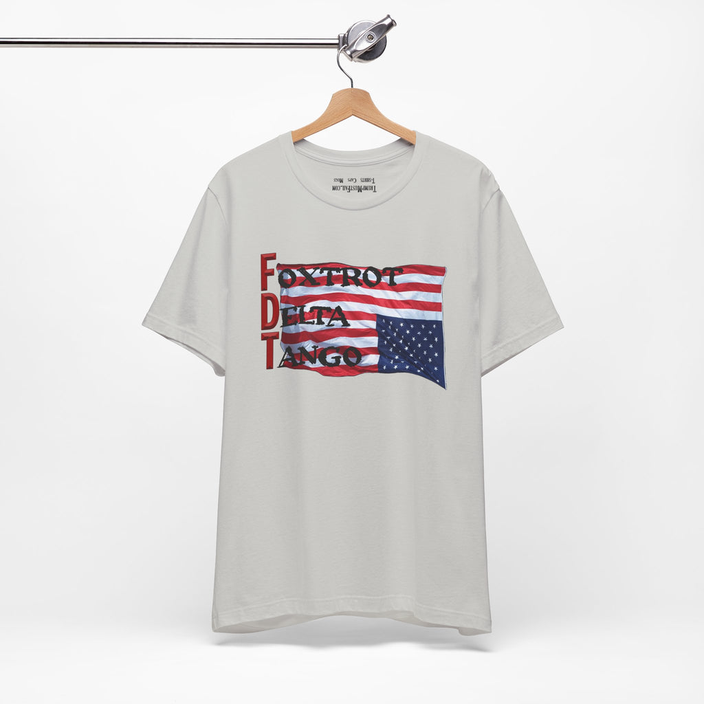 FOXTROT DELTA TANGO 2 T-SHIRT/SILVER