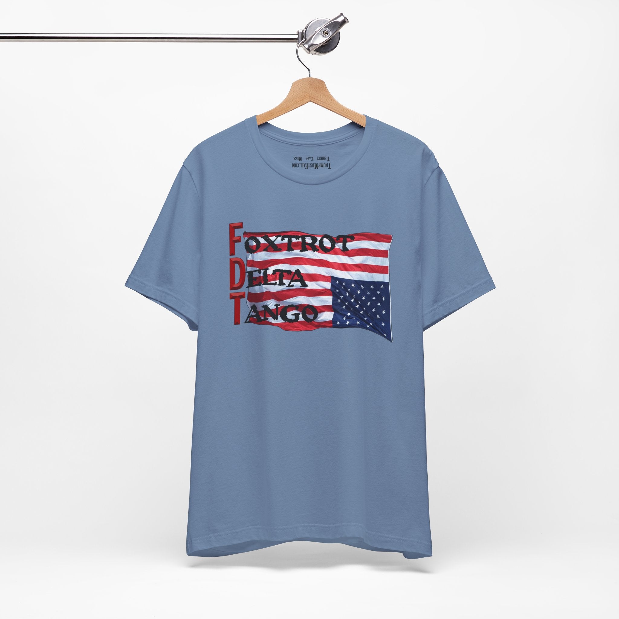 FOXTROT DELTA TANGO 2 T-SHIRT/STEEL BLUE