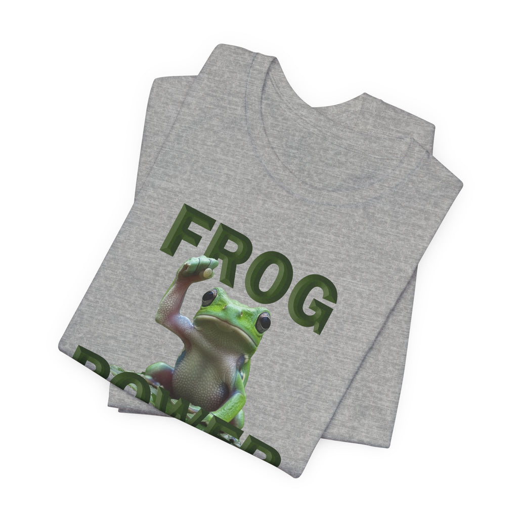 FROG POWER T-SHIRT/ATHLETIC HEATHER
