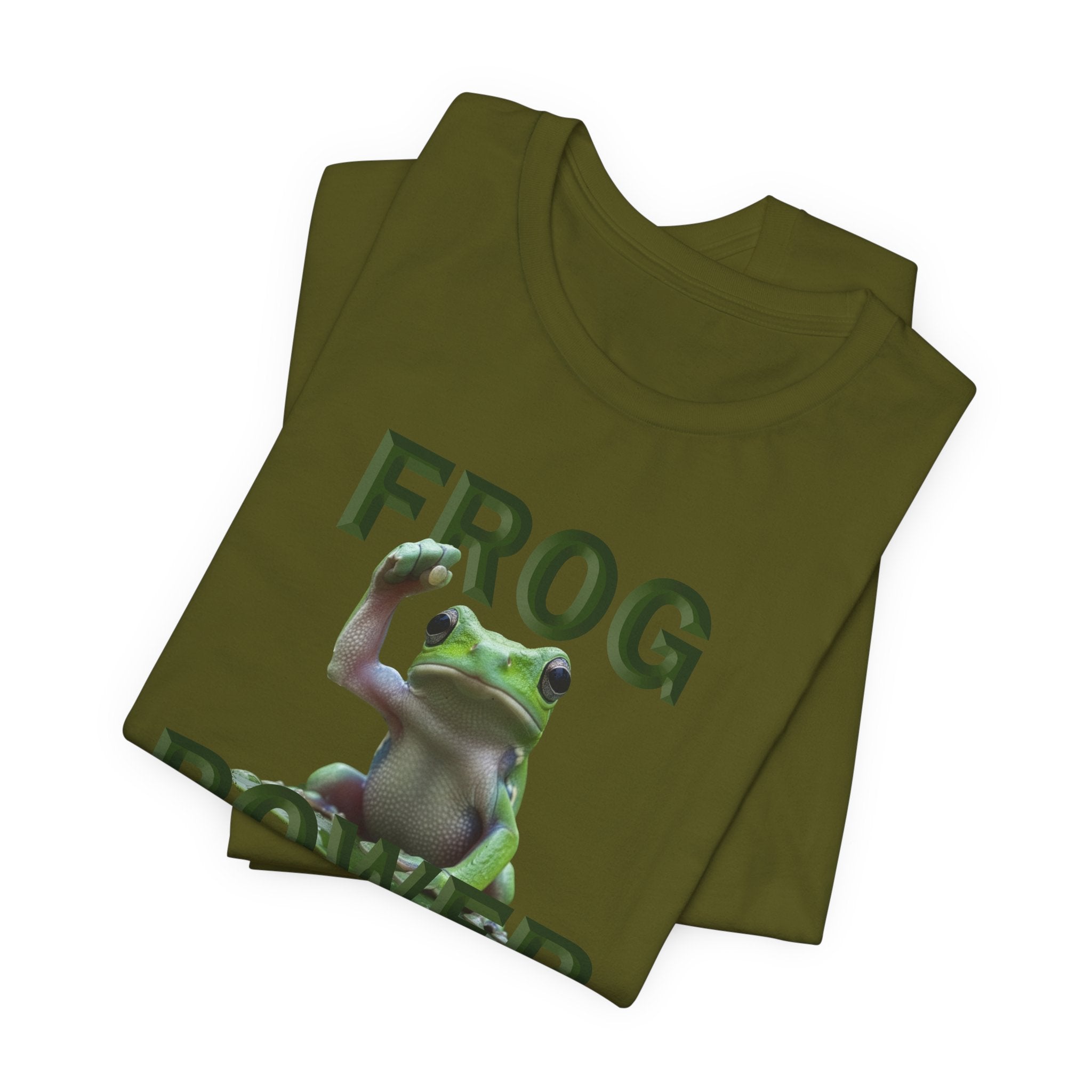 FROG POWER T-SHIRT/OLIVE
