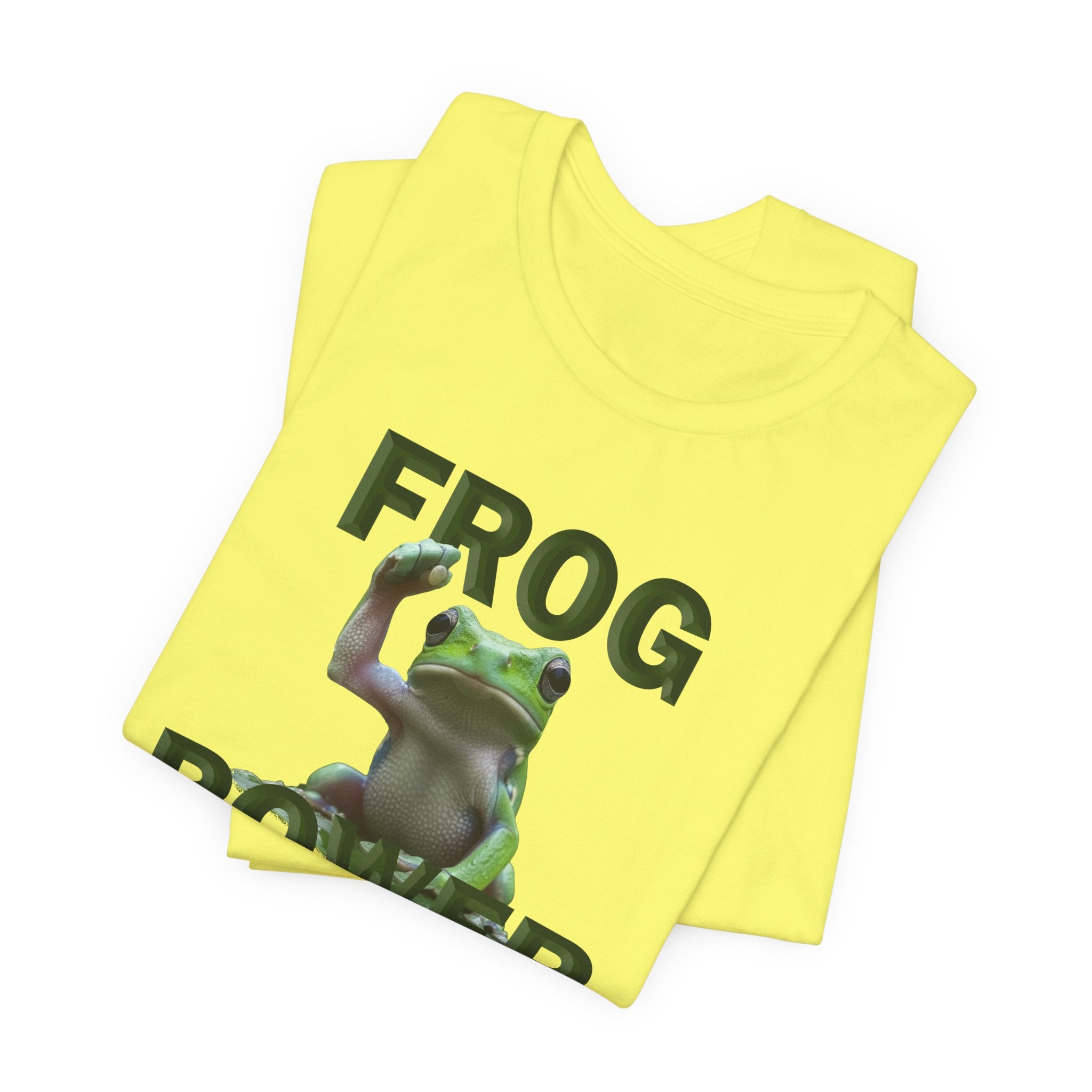 FROG POWER T-SHIRT/YELLOW