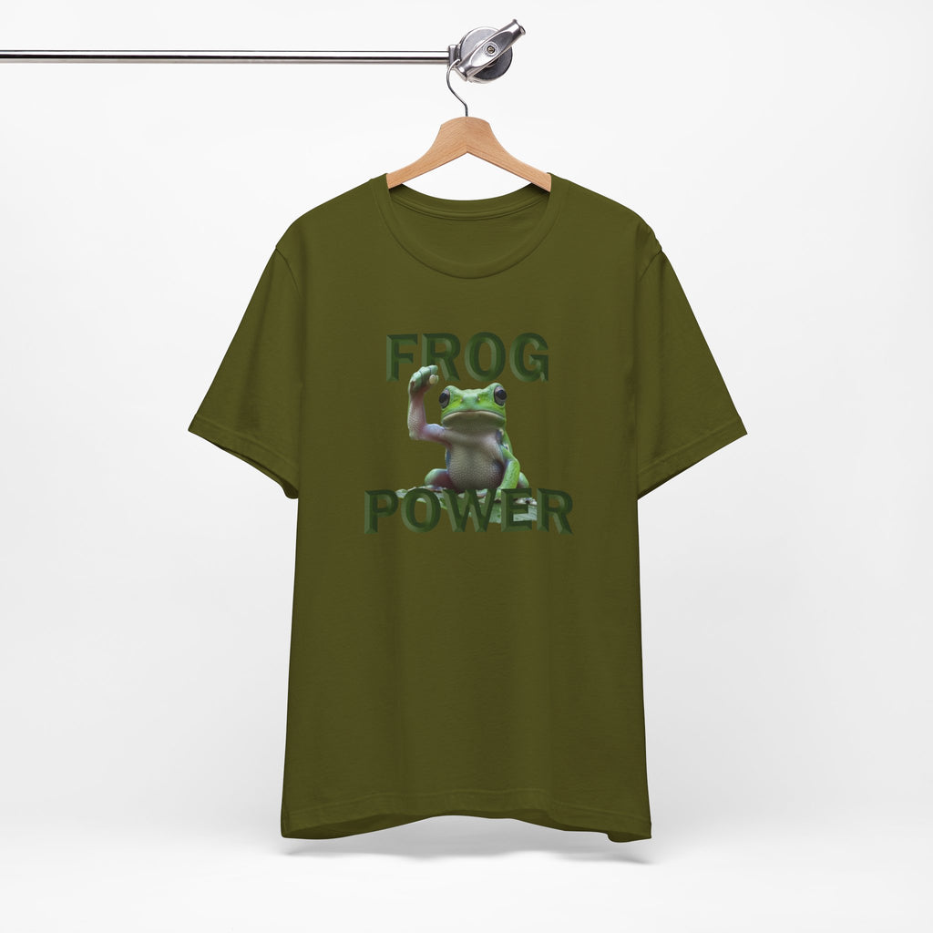 FROG POWER T-SHIRT/OLIVE