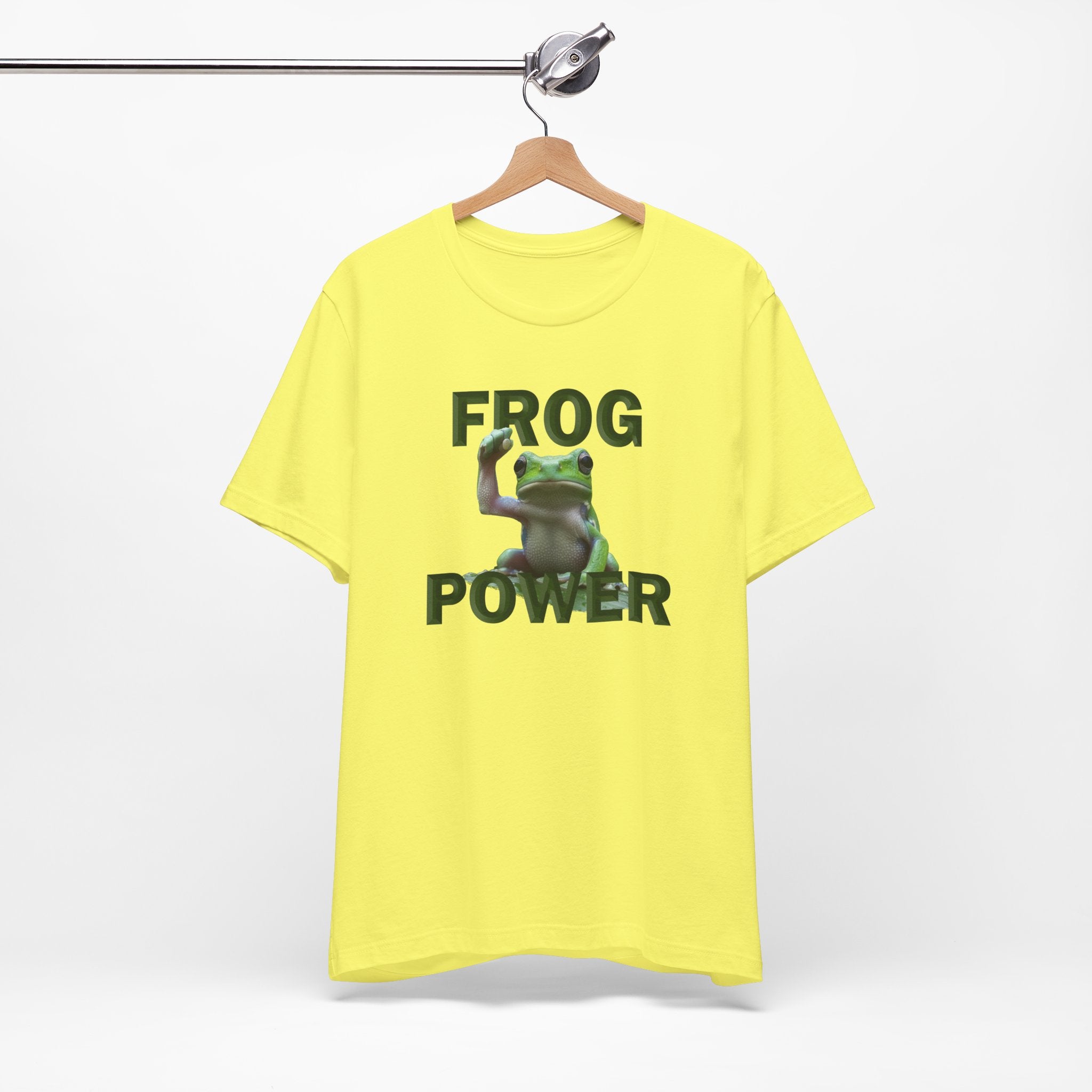 FROG POWER T-SHIRT/YELLOW