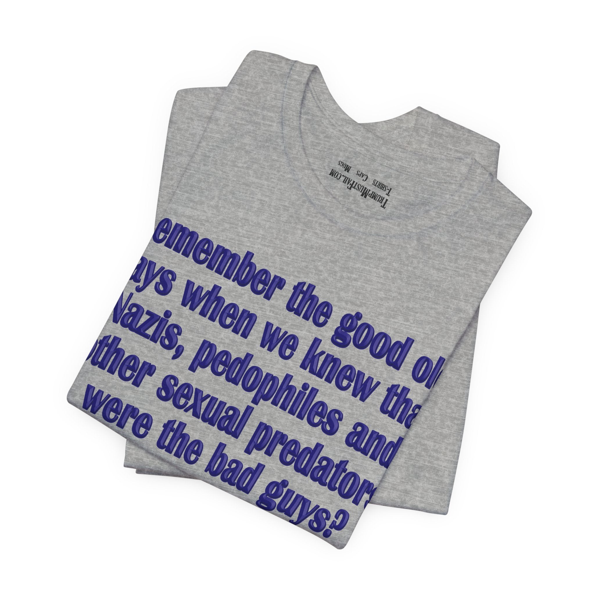GOOD OLD DAYS T-SHIRT/ATHLETIC HEATHER 