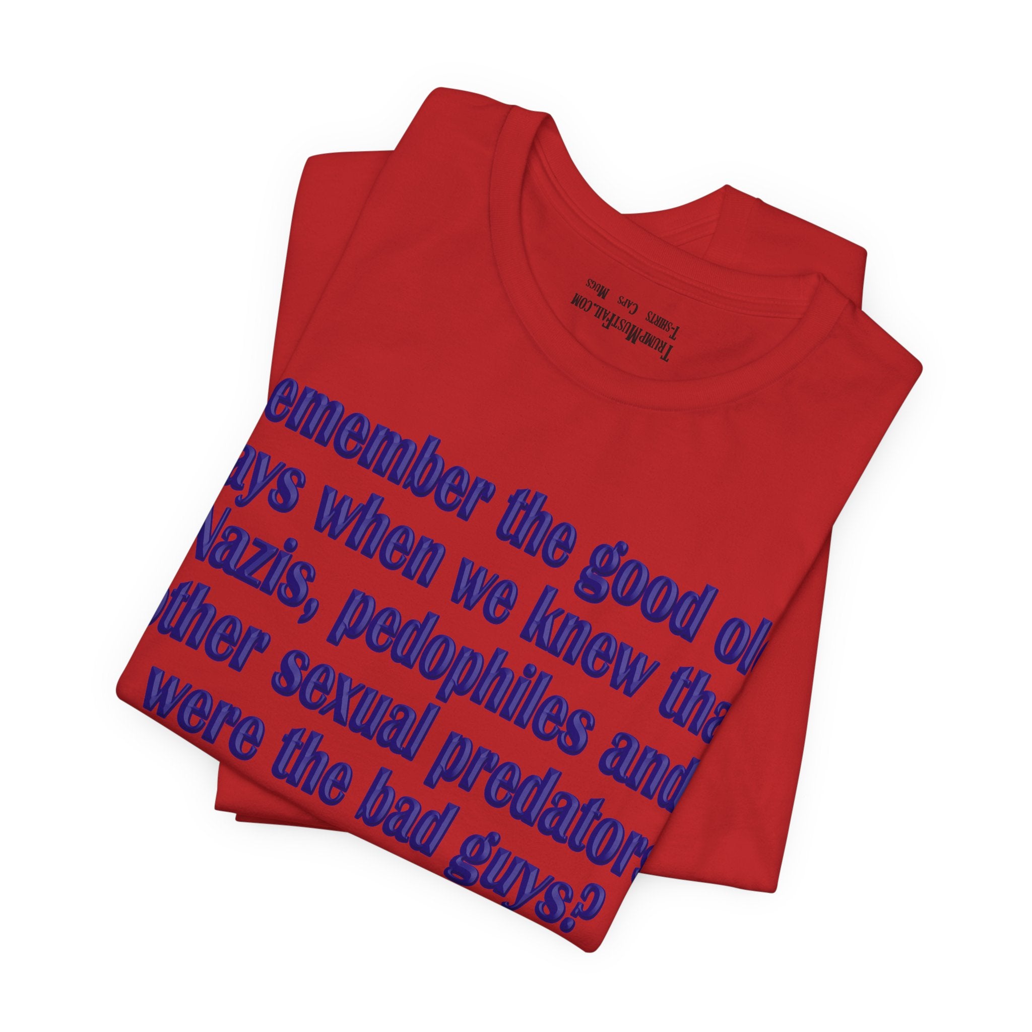 GOOD OLD DAYS T-SHIRT/RED