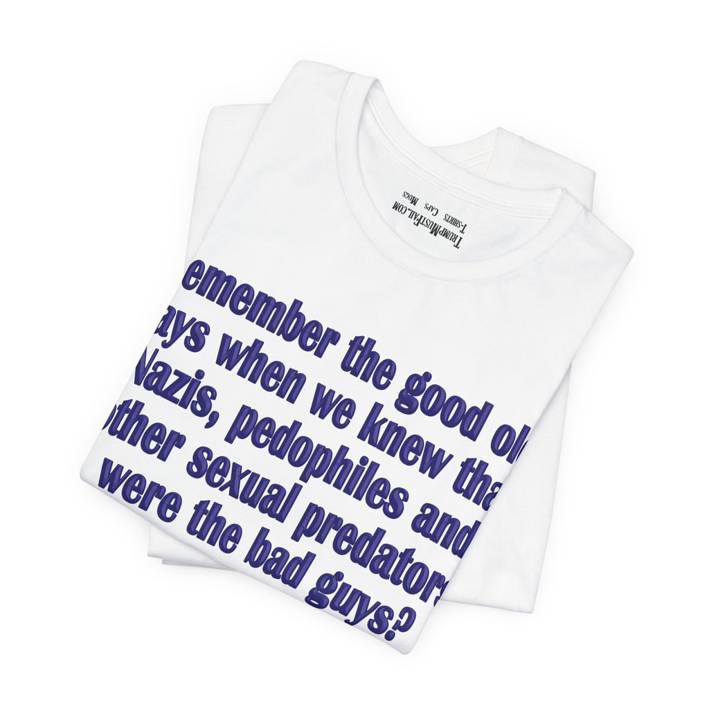 GOOD OLD DAYS T-SHIRT/WHITE