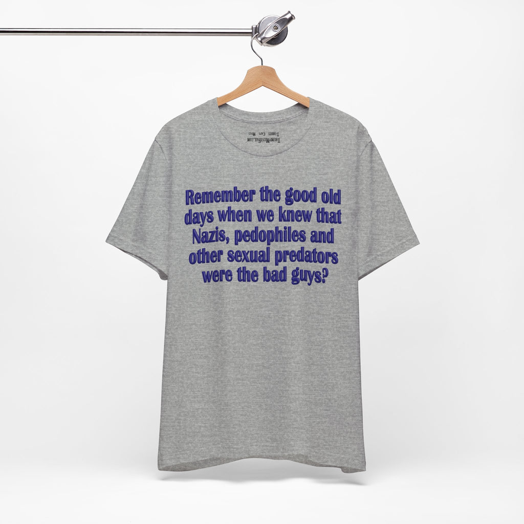 GOOD OLD DAYS T-SHIRT/ATHLETIC HEATHER 