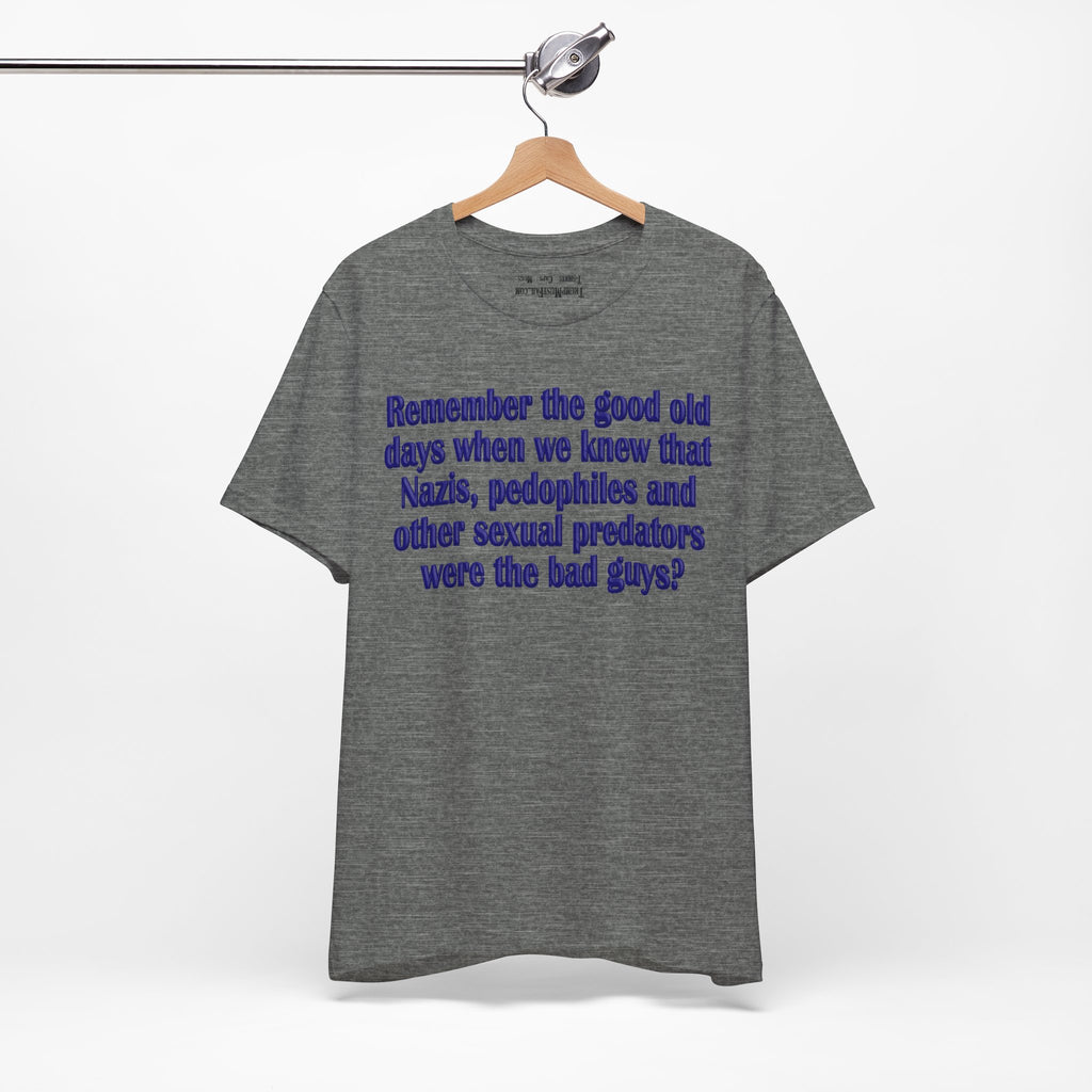 GOOD OLD DAYS T-SHIRT/DEEP HEATHER