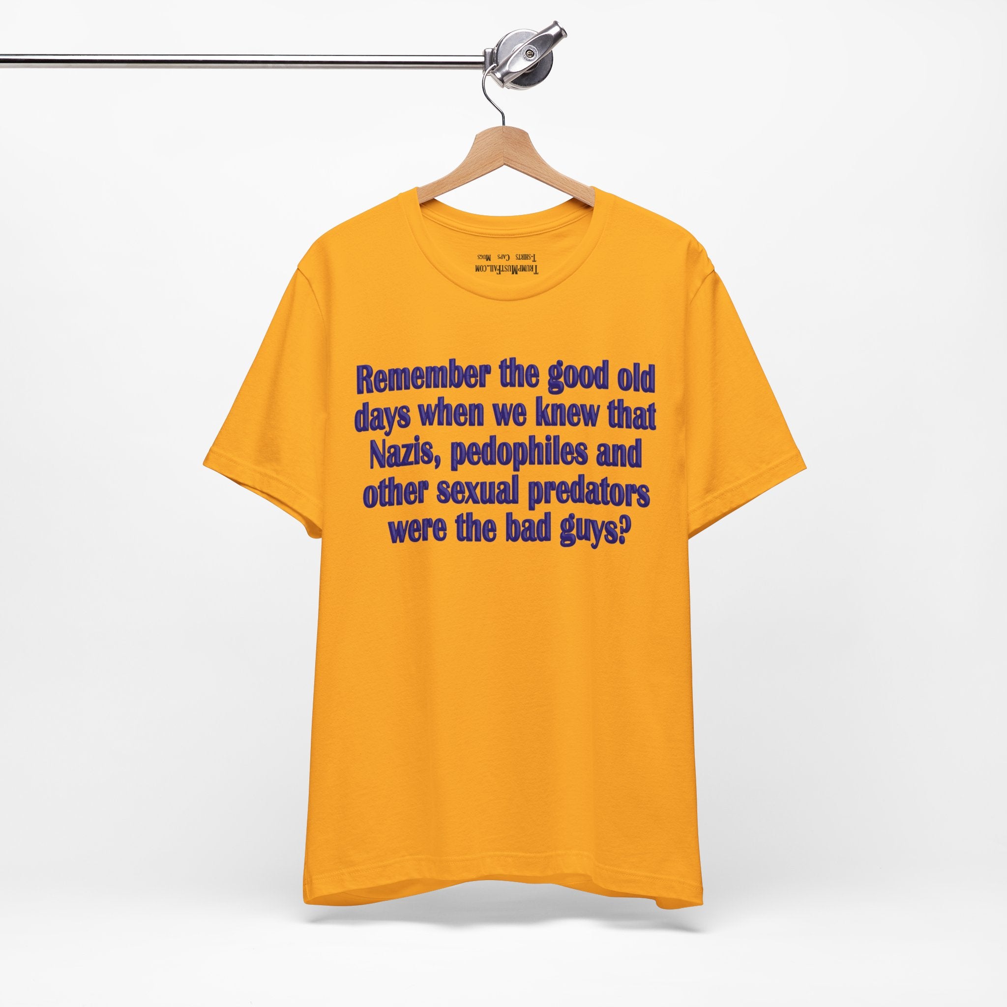 GOOD OLD DAYS T-SHIRT/GOLD