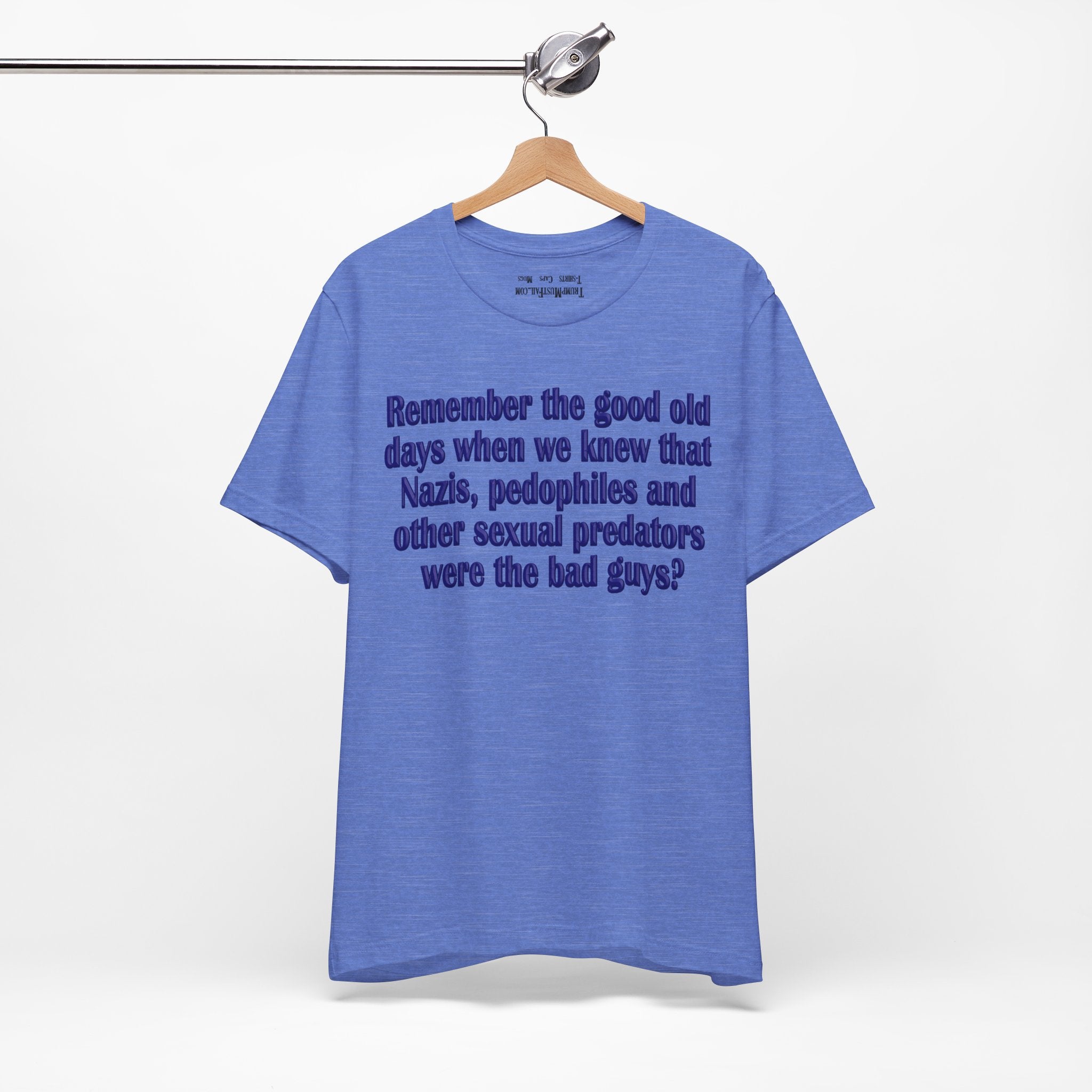 GOOD OLD DAYS T-SHIRT/HEATHER COLUMBIA BLUE