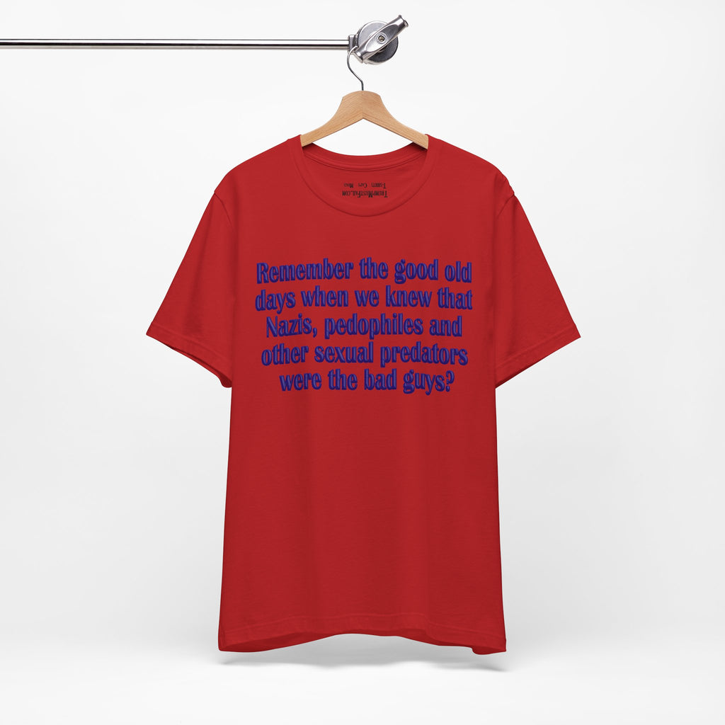 GOOD OLD DAYS T-SHIRT/RED