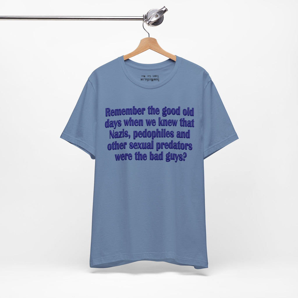 GOOD OLD DAYS T-SHIRT/STEEL BLUE