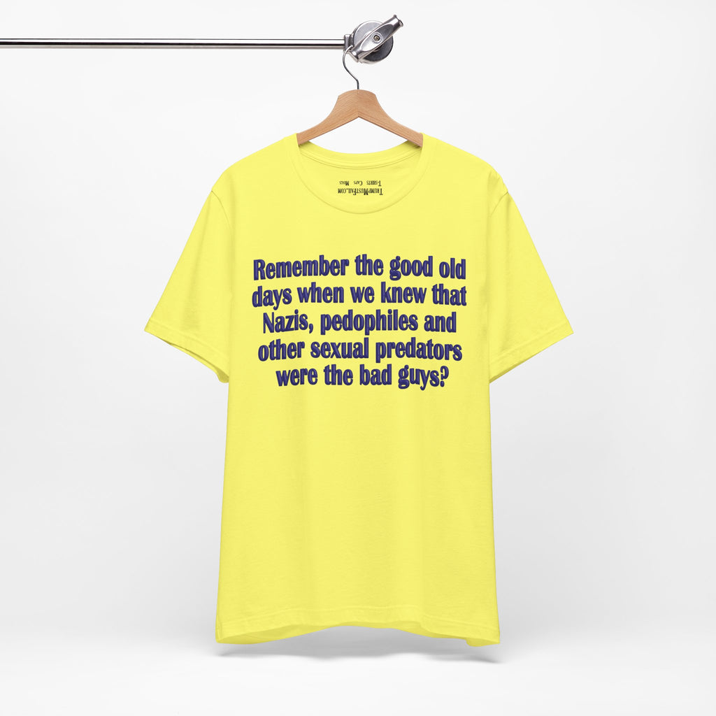 GOOD OLD DAYS T-SHIRT/YELLOW