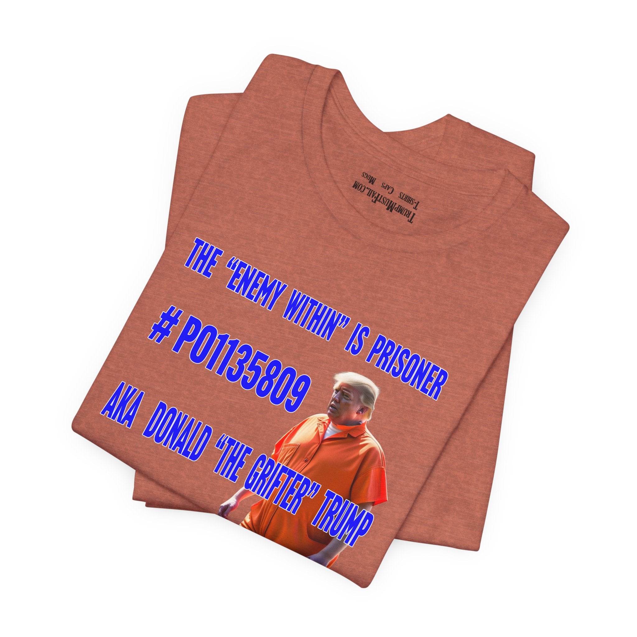 GRIFTER T-SHIRT/HEATHER CLAY