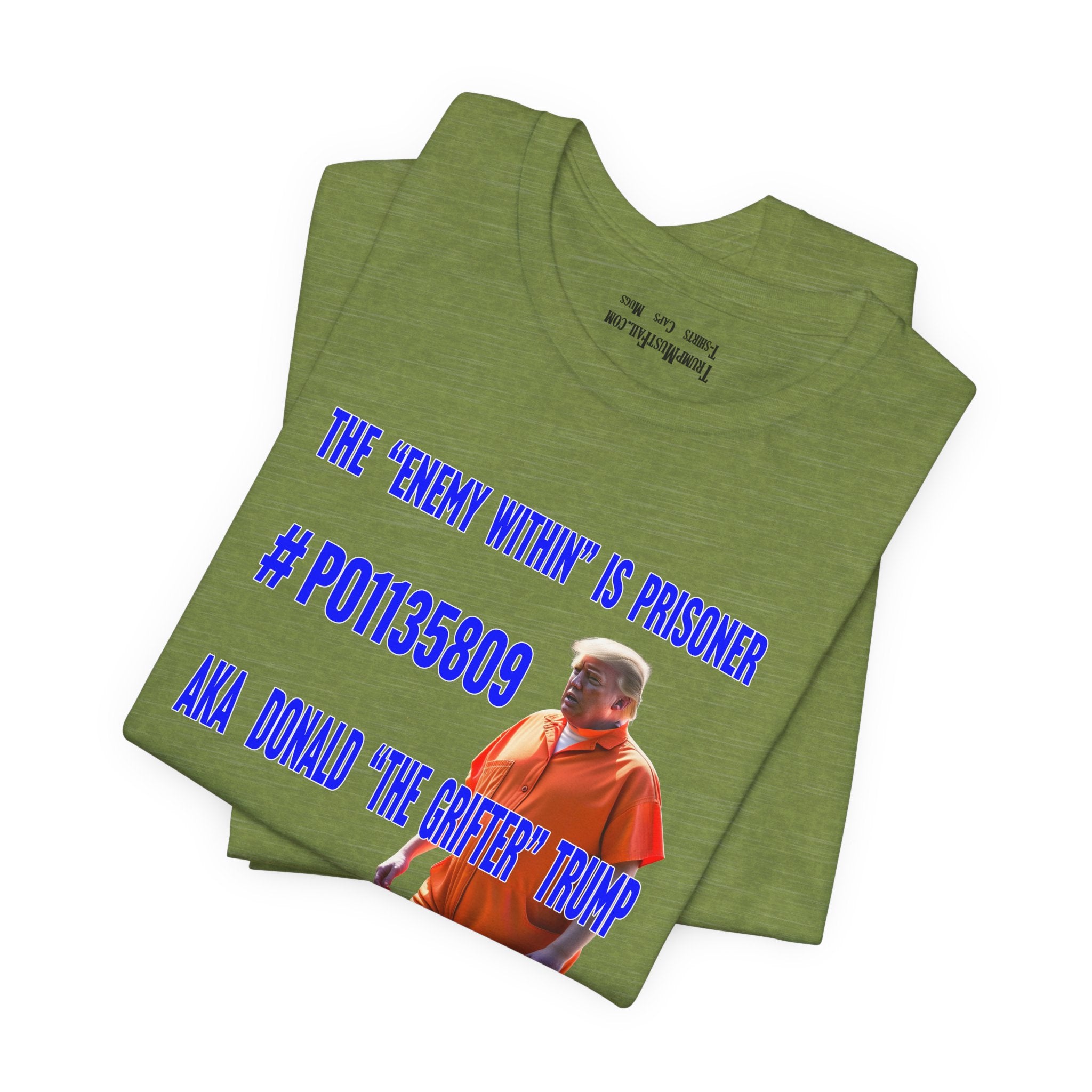 GRIFTER T-SHIRT/HEATHER GREEN