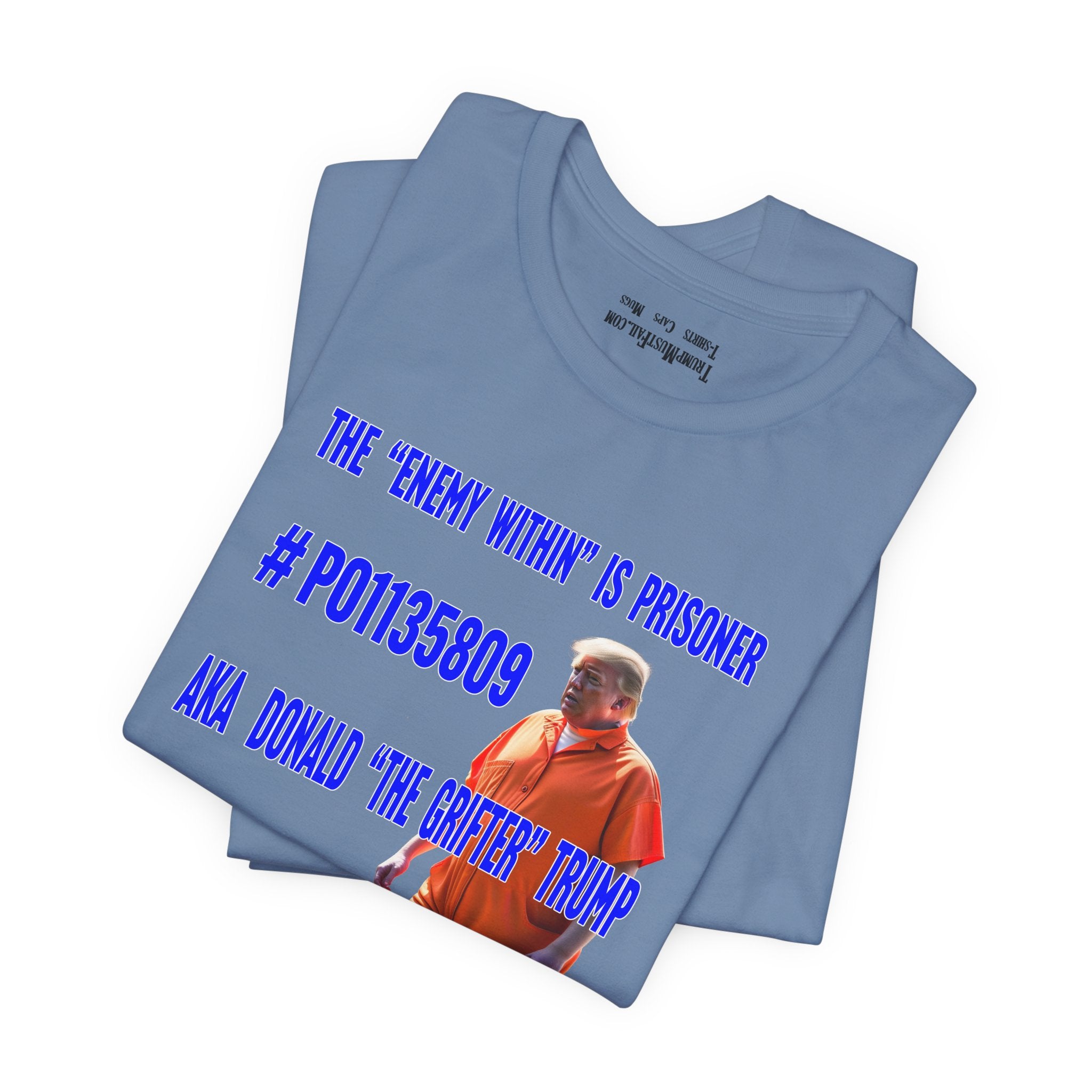 GRIFTER T-SHIRT/STEEL BLUE