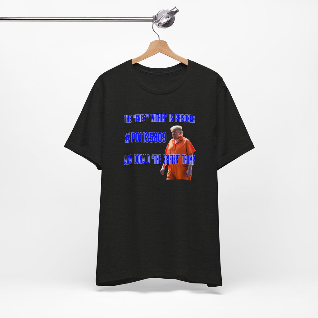 GRIFTER T-SHIRT/BLACK HEATHER
