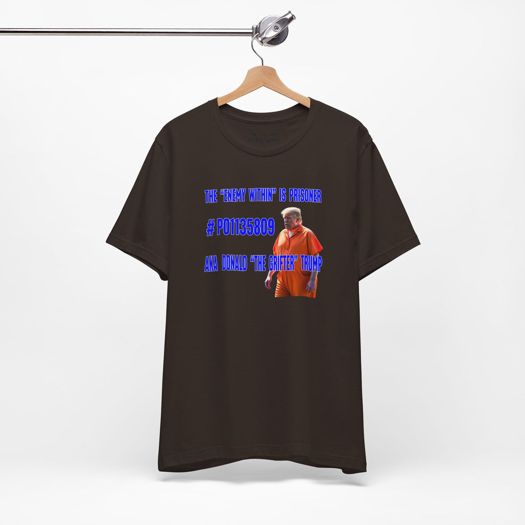 GRIFTER T-SHIRT/BROWN