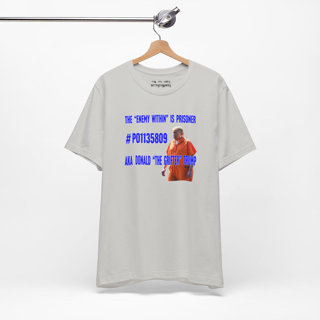 GRIFTER T-SHIRT/SILVER