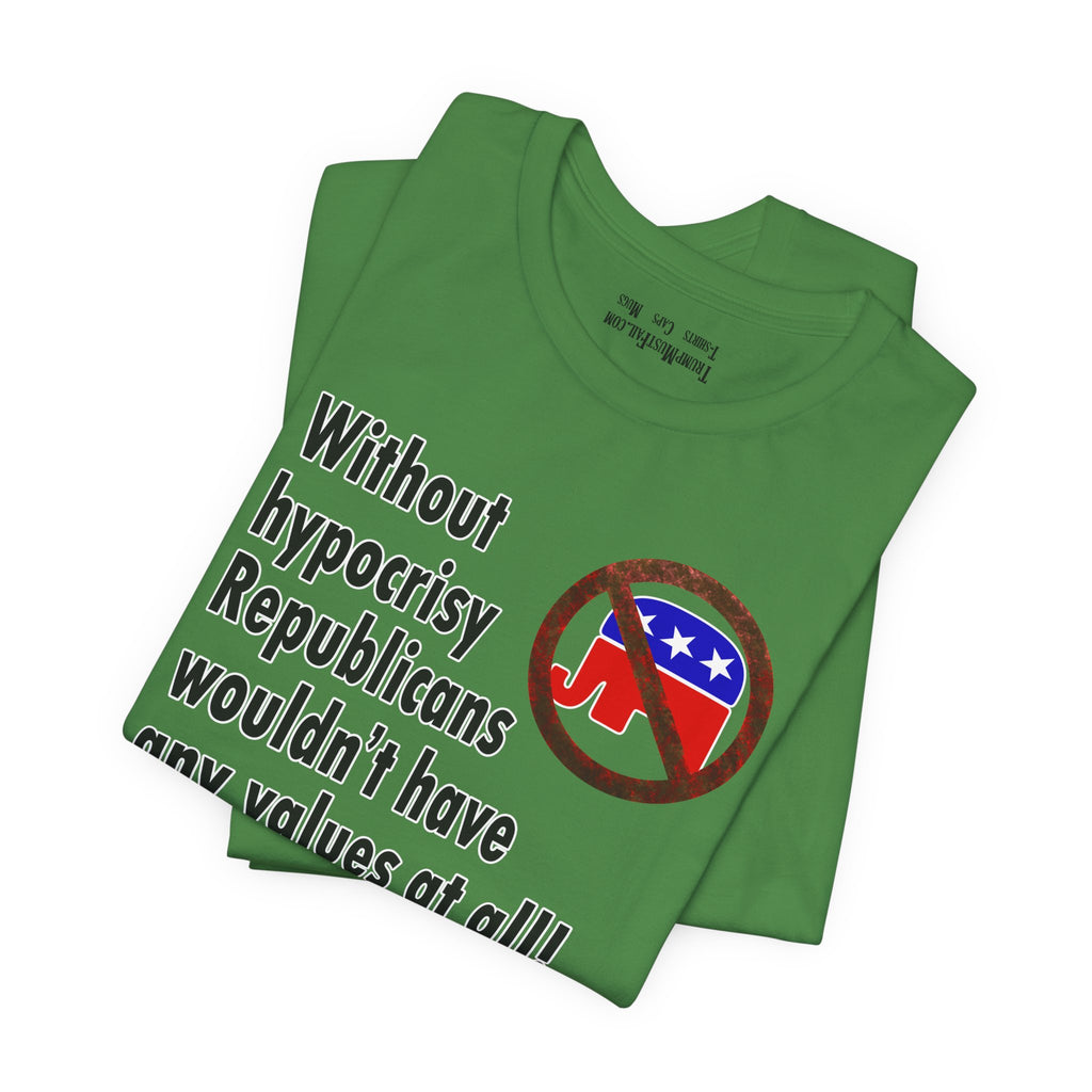 HYPOCRISY T-SHIRT/LEAF