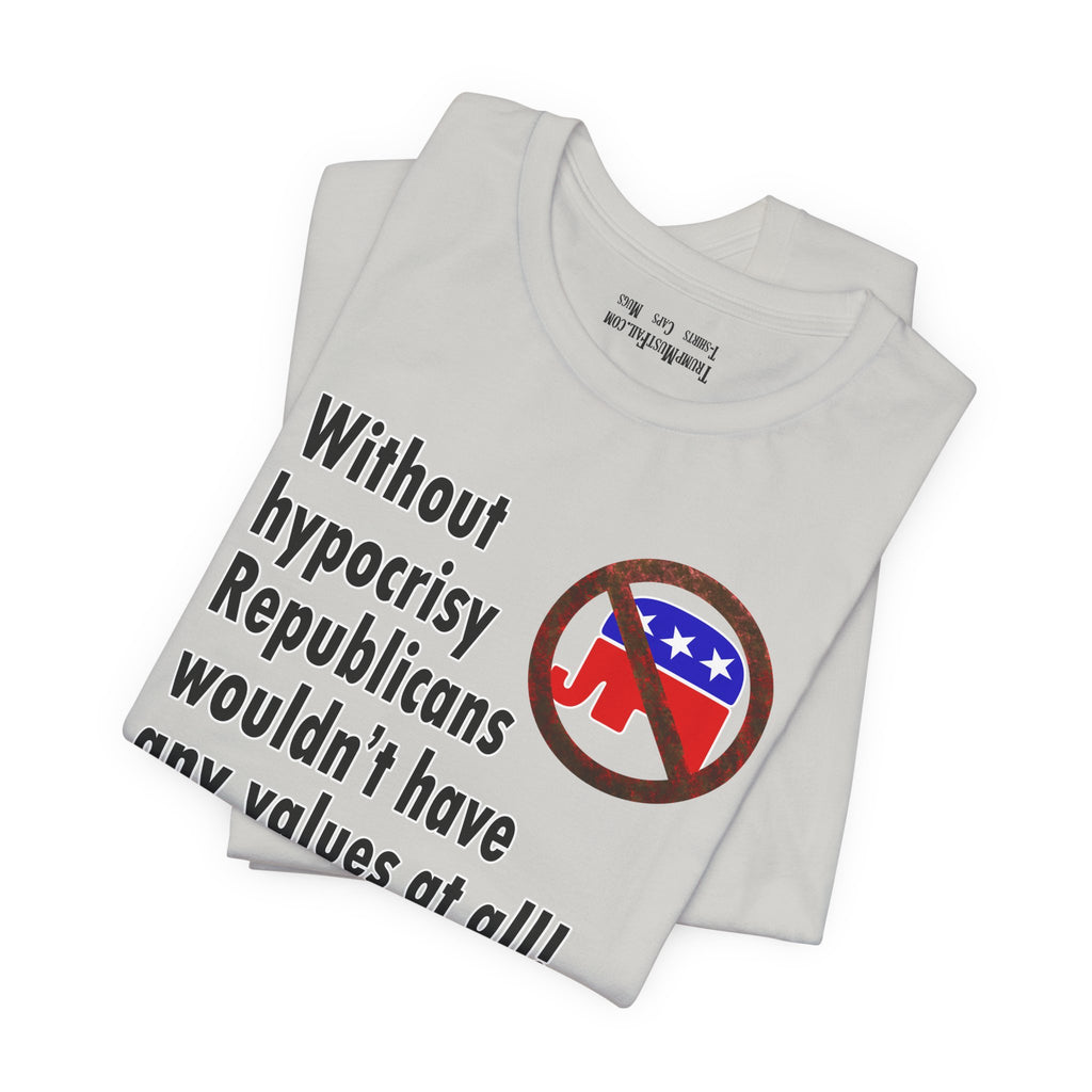 HYPOCRISY T-SHIRT/SILVER