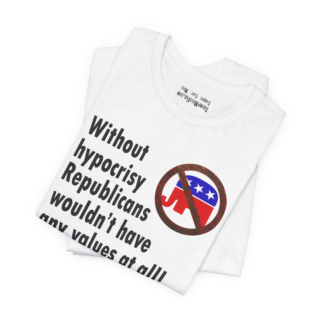 HYPOCRISY T-SHIRT/WHITE