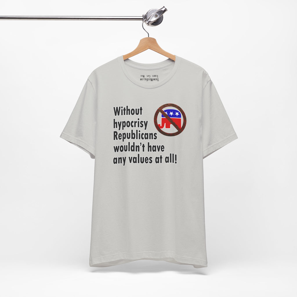 HYPOCRISY T-SHIRT/SILVER