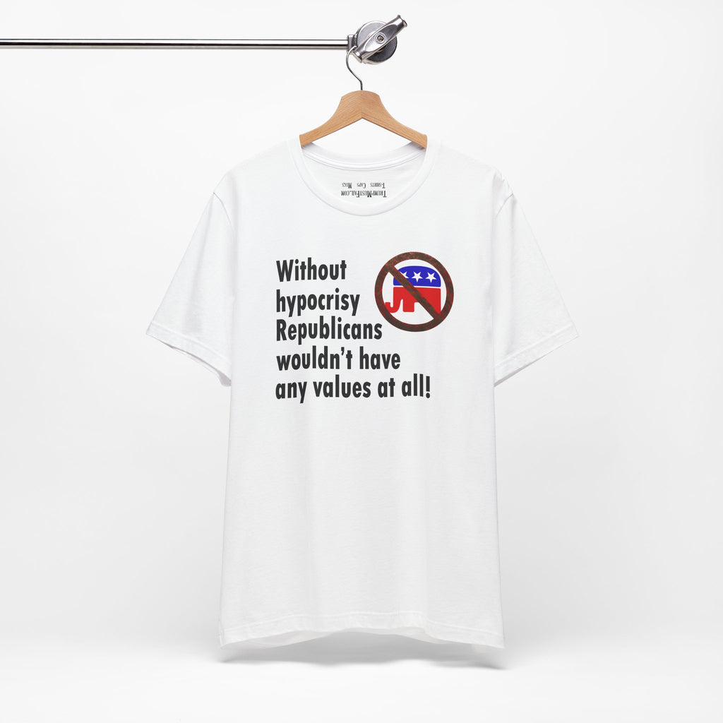 HYPOCRISY T-SHIRT/WHITE