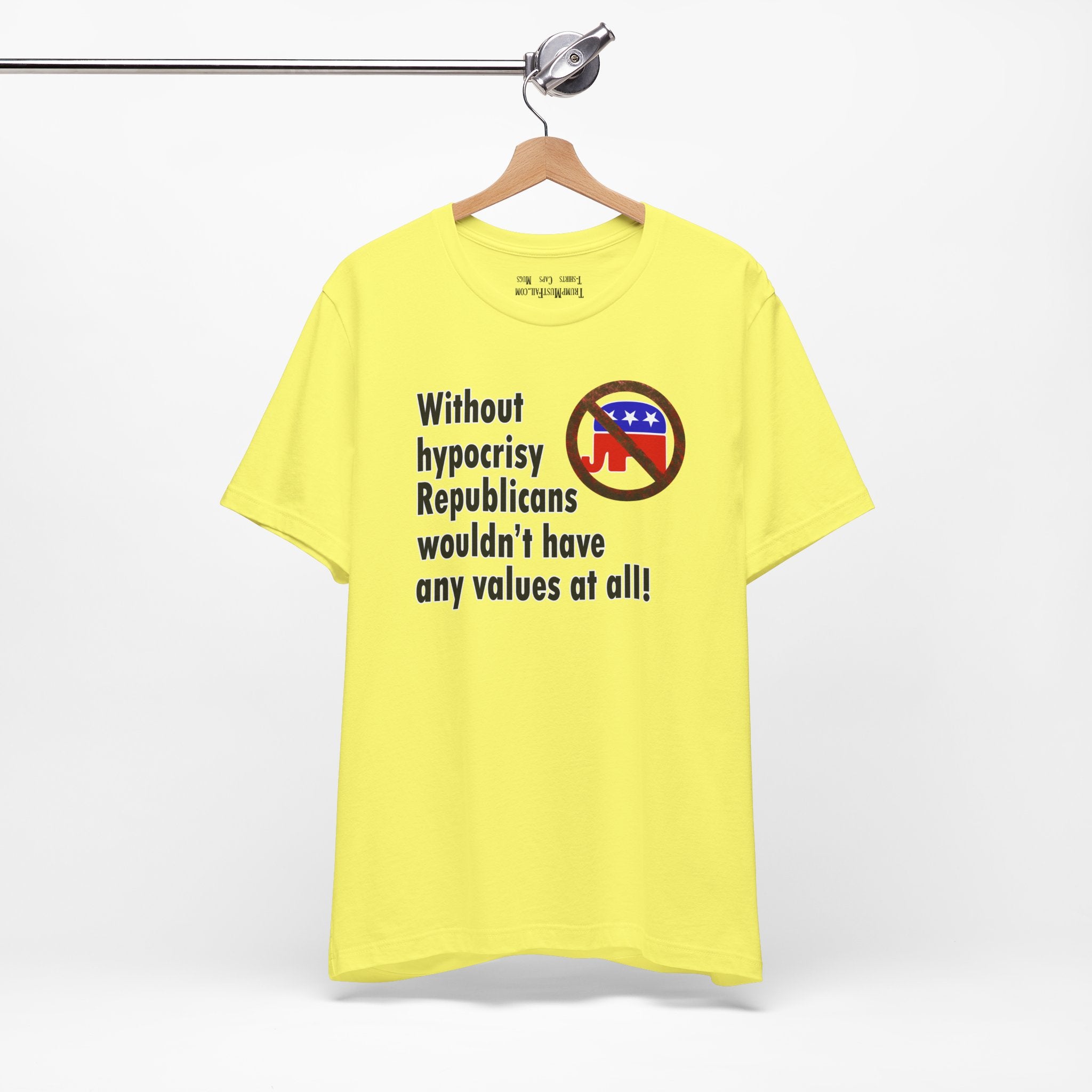 HYPOCRISY T-SHIRT/YELLOW