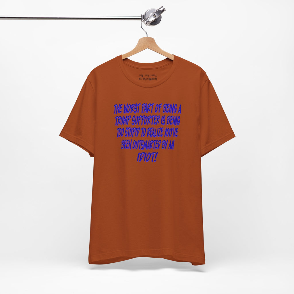 IDIOT BLUE T-SHIRT/AUTUMN