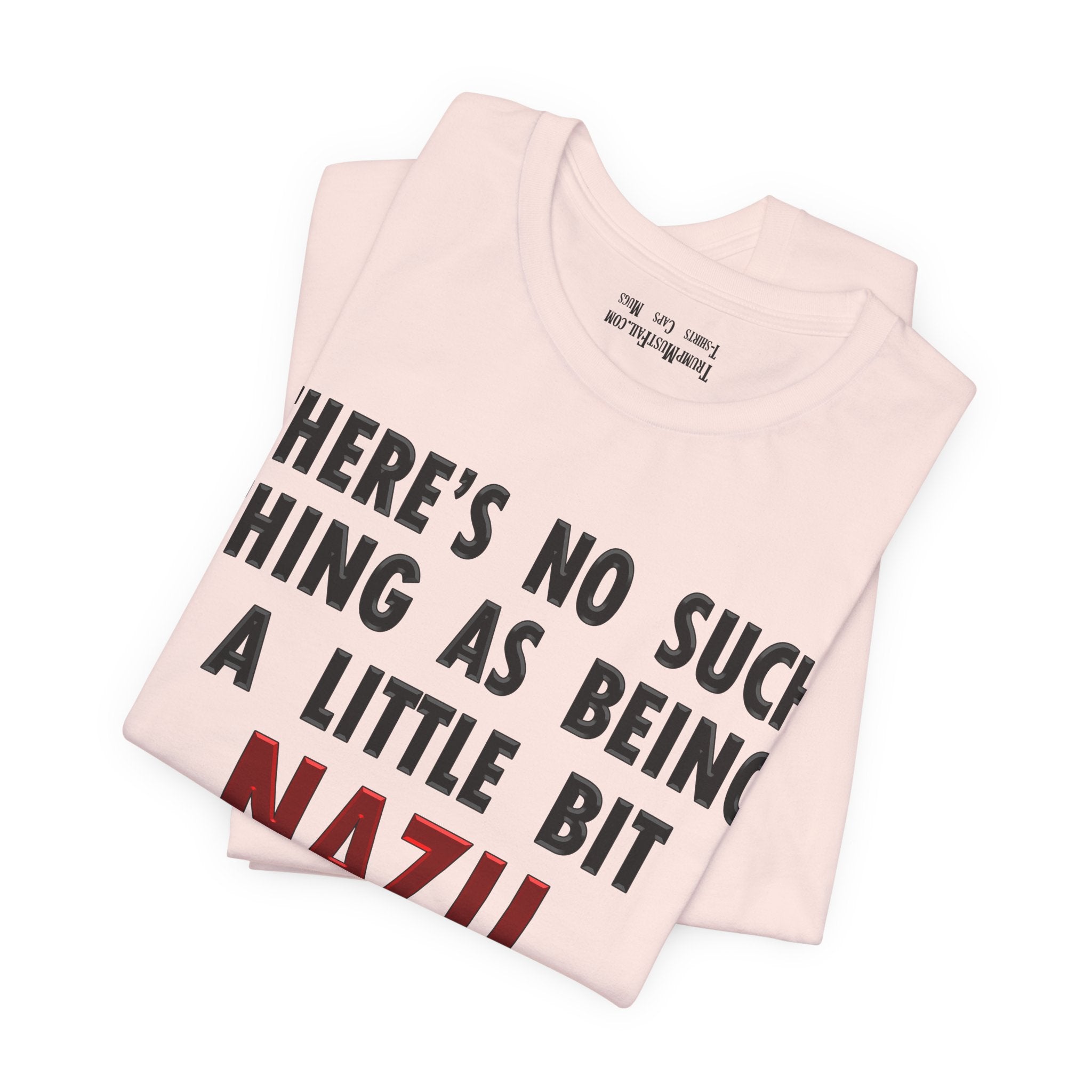 LITTLE BIT NAZI T-SHIRT/SOFT PINK