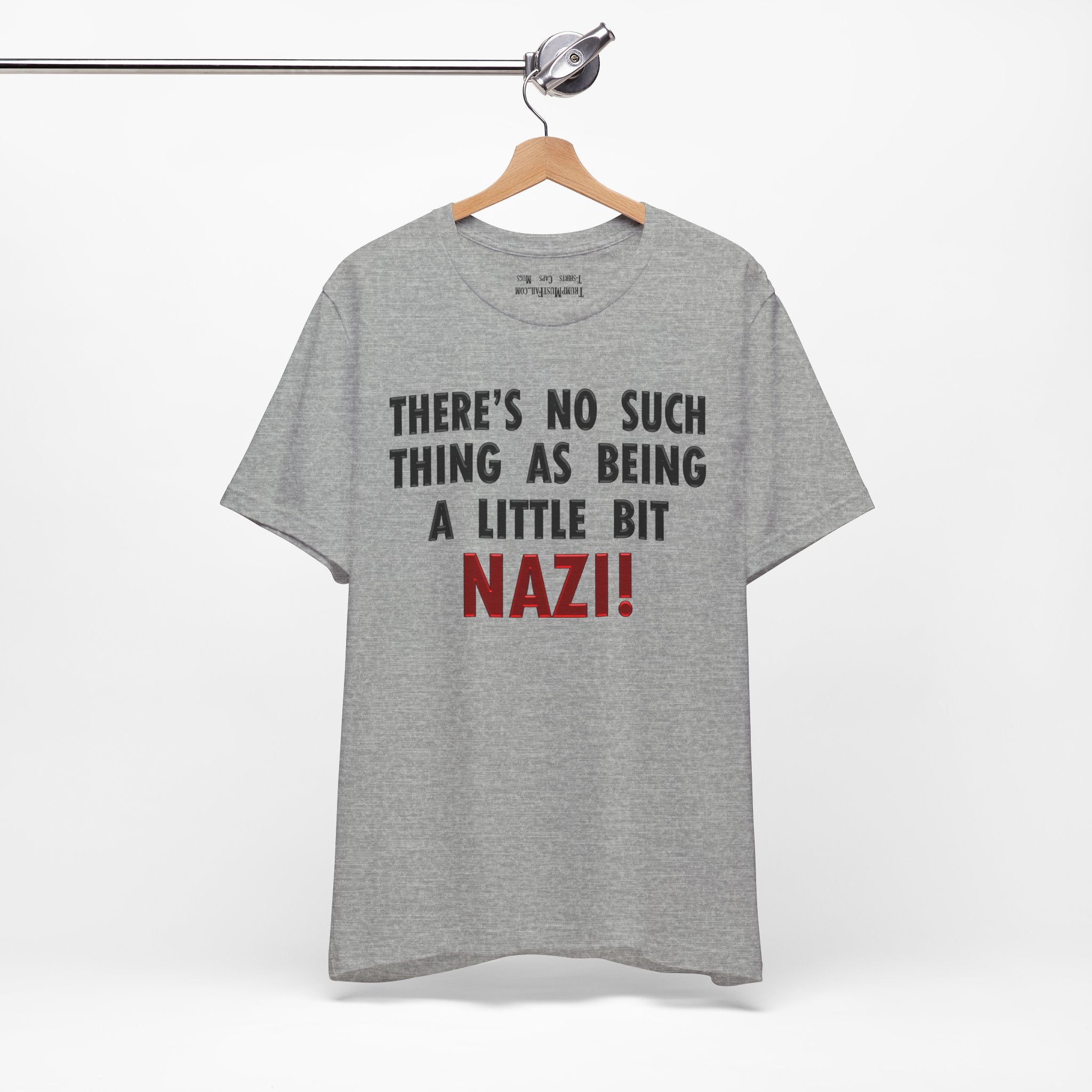 LITTLE BIT NAZI T-SHIRT/ATHLETIC HEATHER