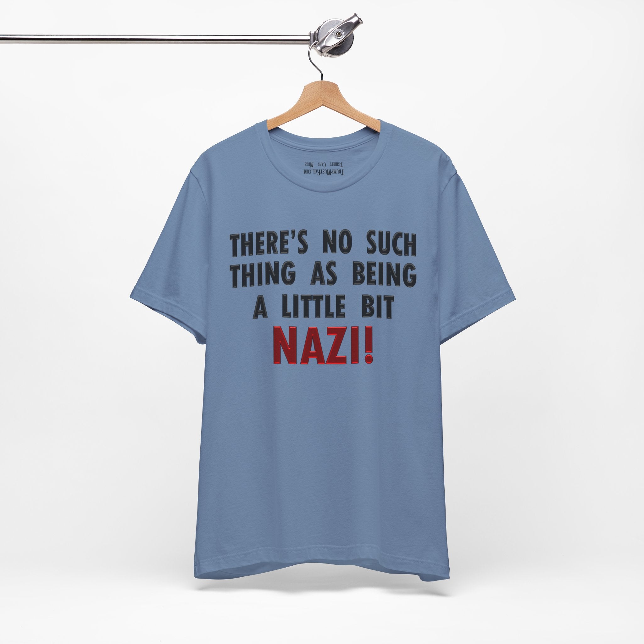 LITTLE BIT NAZI T-SHIRT/STEEL BLUE
