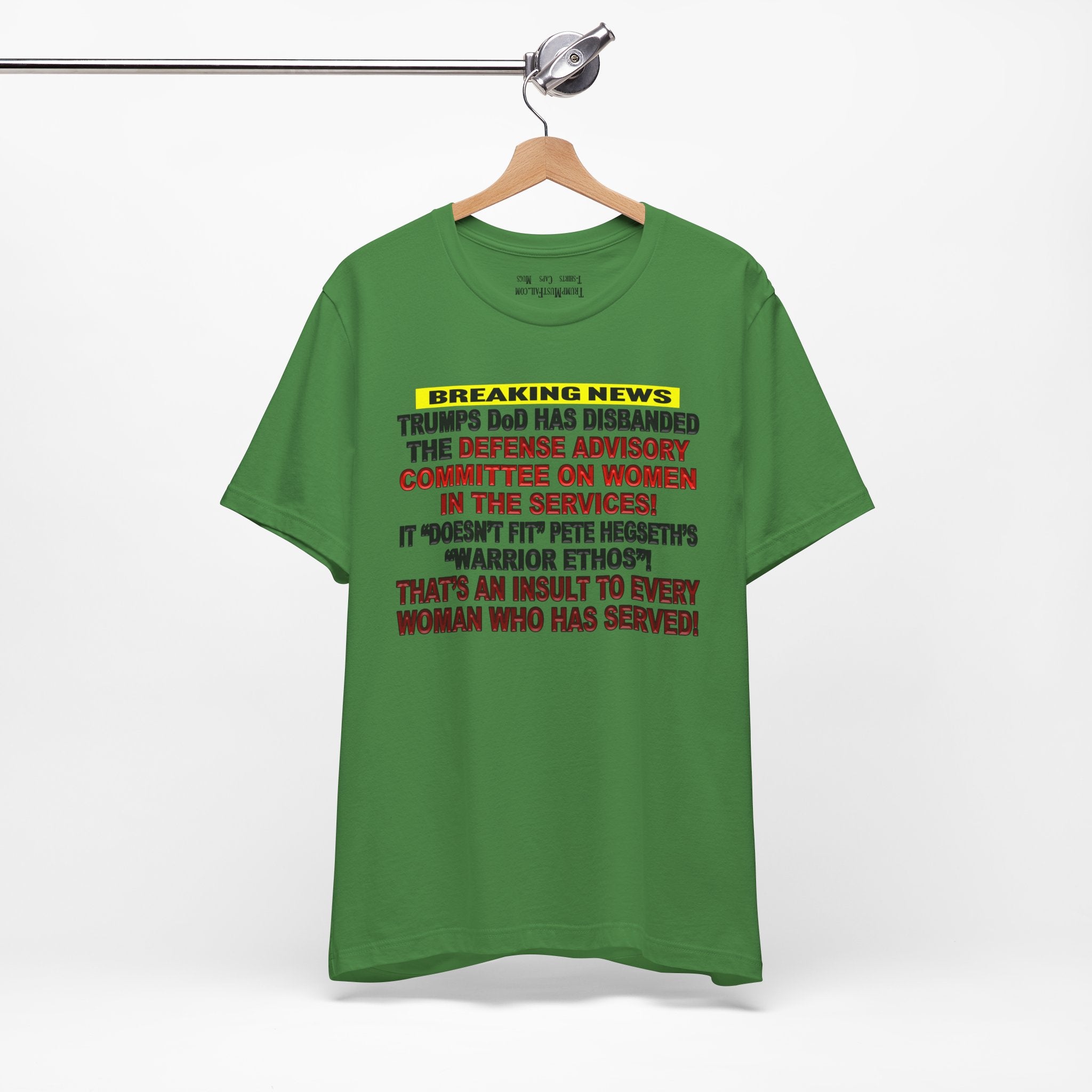 MILITARY WOMEN T-SHIRT/LEAF