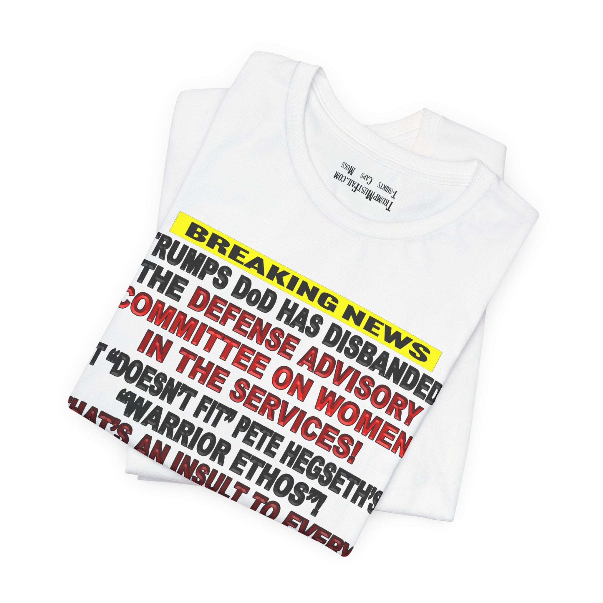 MILITARY WOMEN T-SHIRT/WHITE