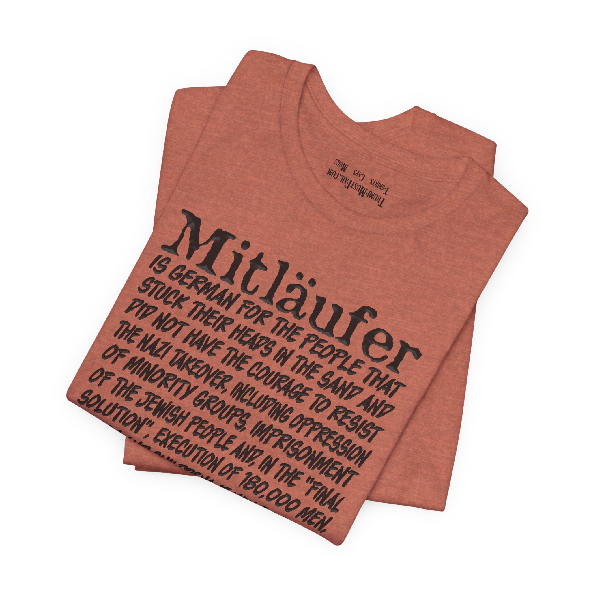 MITLAUFER T-SHIRT/HEATHER CLAY
