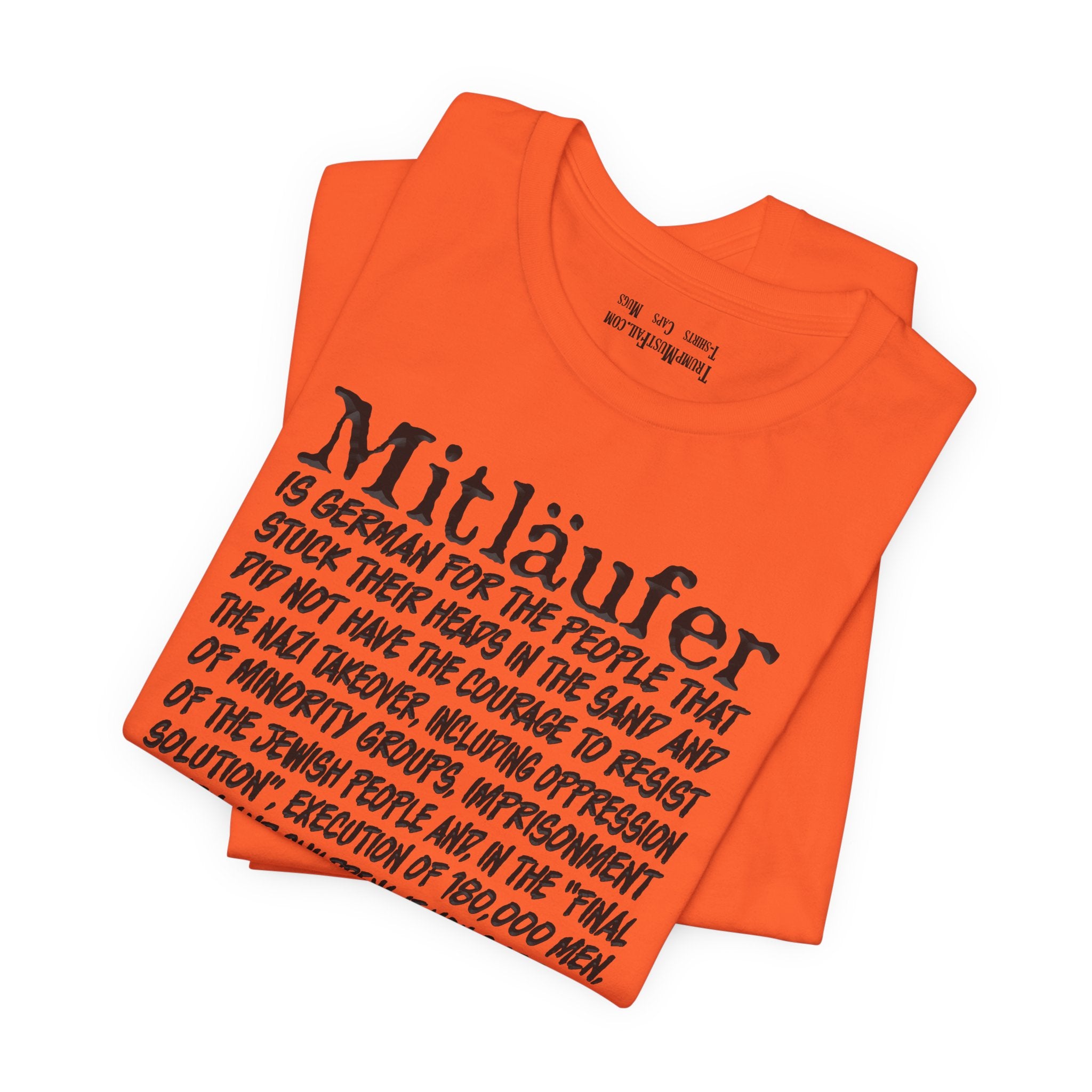 MITLAUFER T-SHIRT/ORANGE