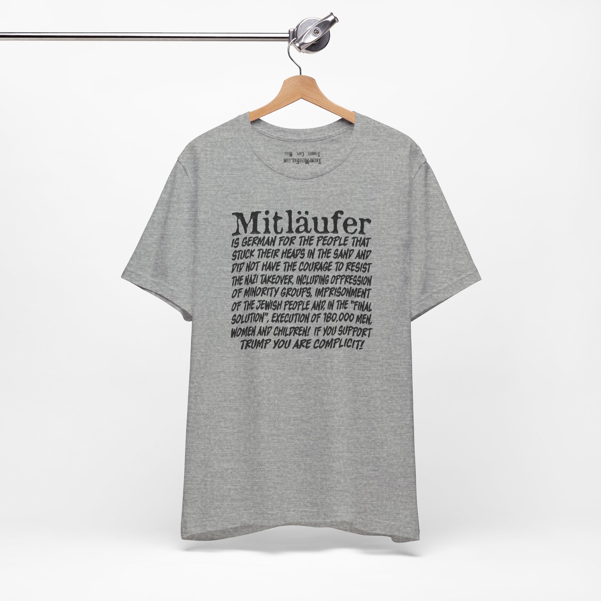 MITLAUFER T-SHIRT/ATHLETIC HEATHER