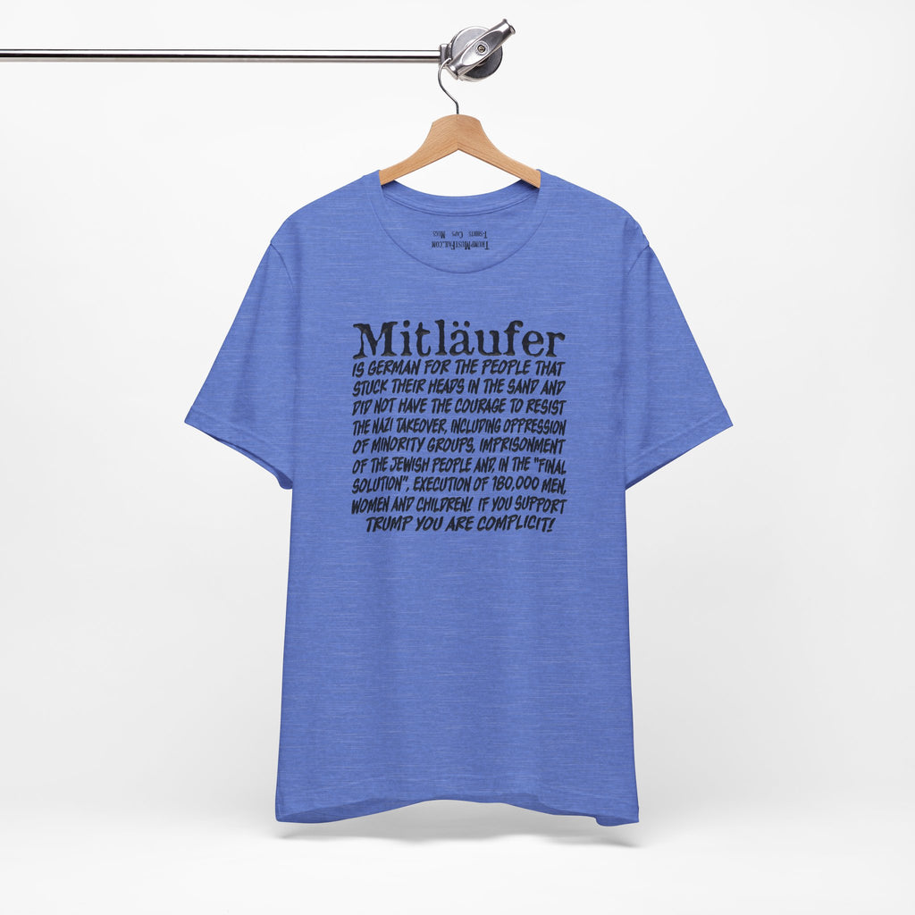MITLAUFER T-SHIRT/HEATHER COLUMBIA BLUE