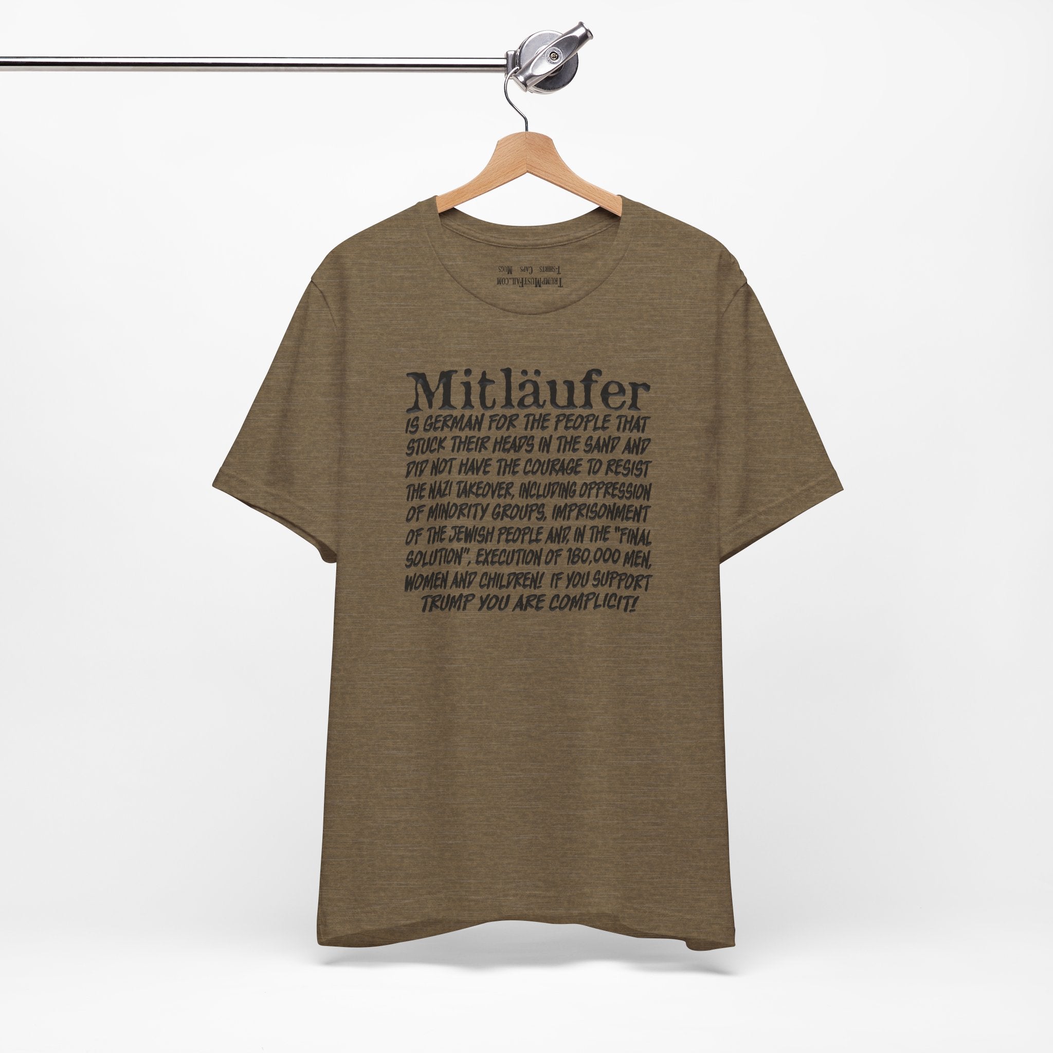 MITLAUFER T-SHIRT/HEATHER OLIVE