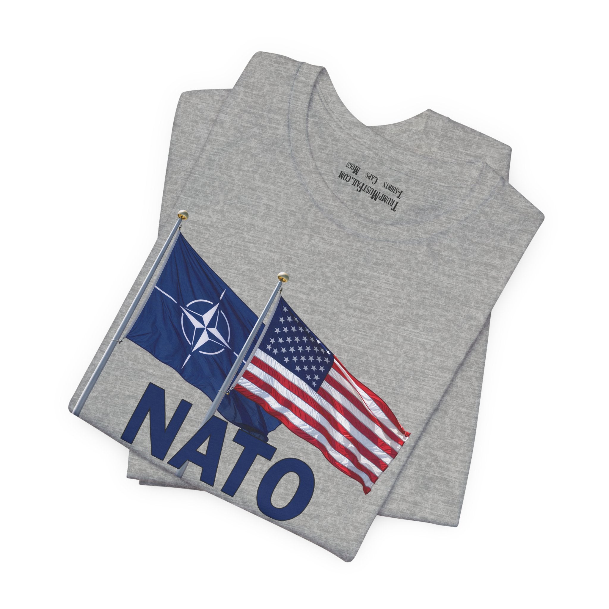 NATO STRONG T-SHIRT/ATHLETIC HEATHER