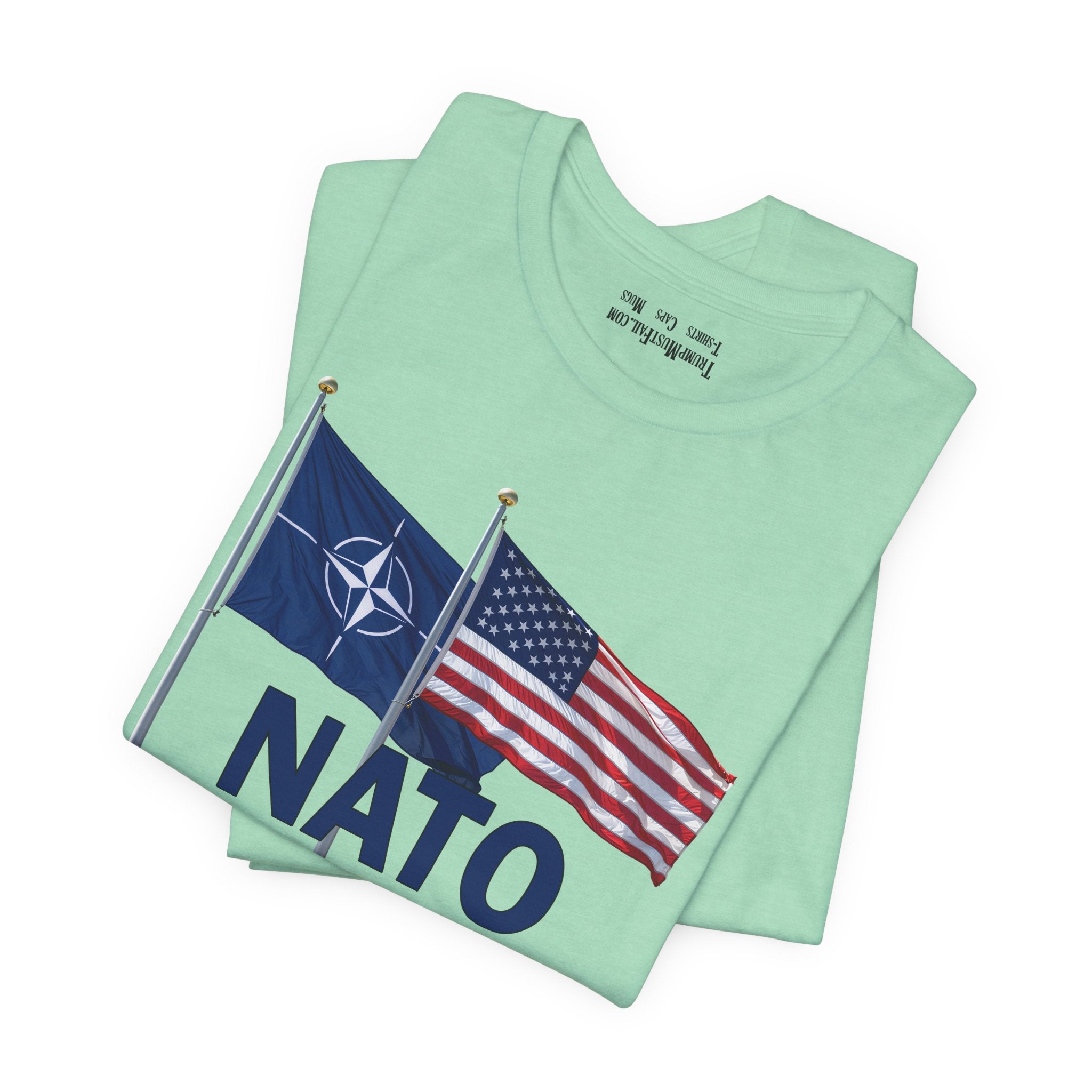 NATO STRONG T-SHIRT/HEATHER MINT