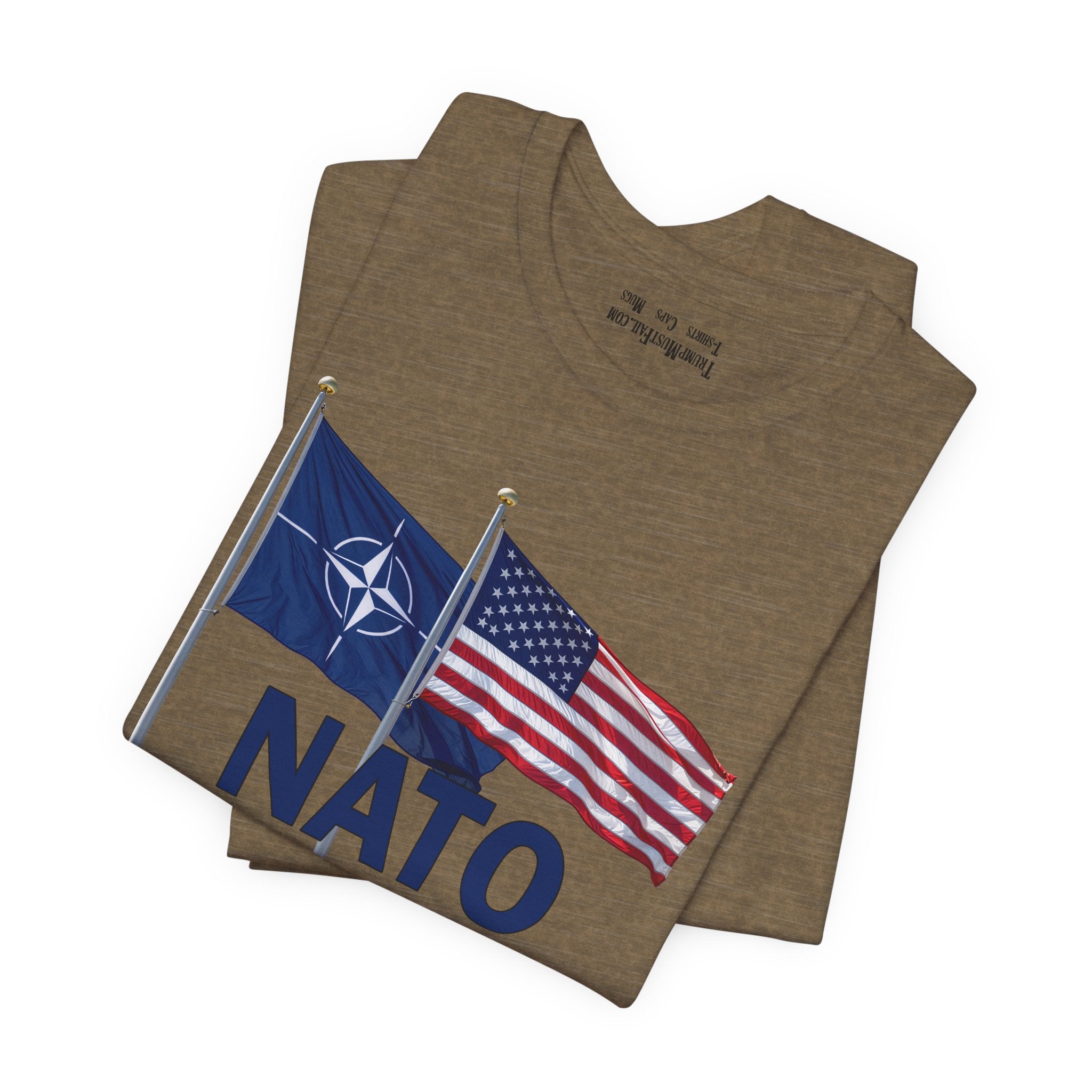 NATO STRONG T-SHIRT/HEATHER OLIVE